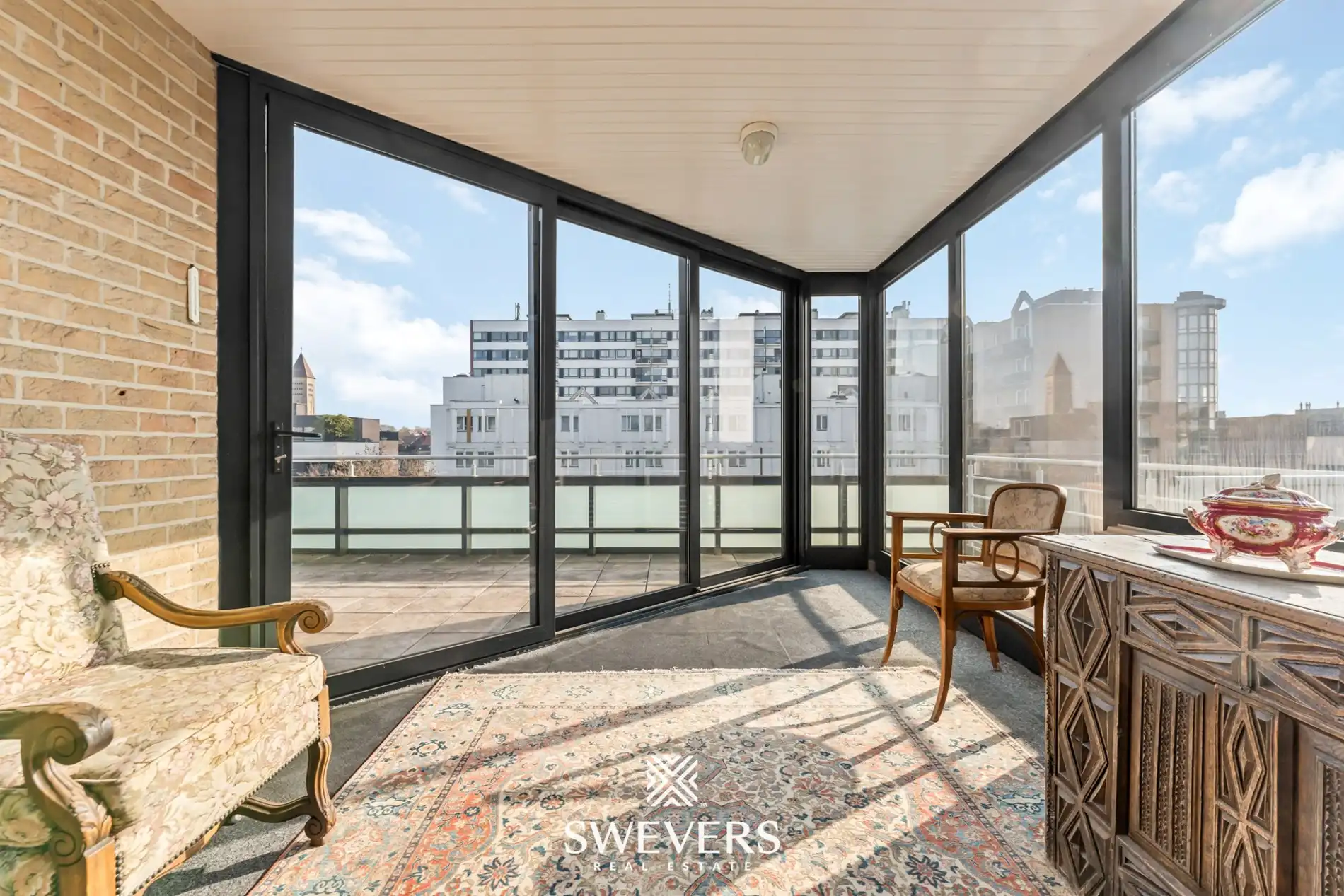 Dakappartement 123 m² met groot terras op toplocatie in Genk foto 13