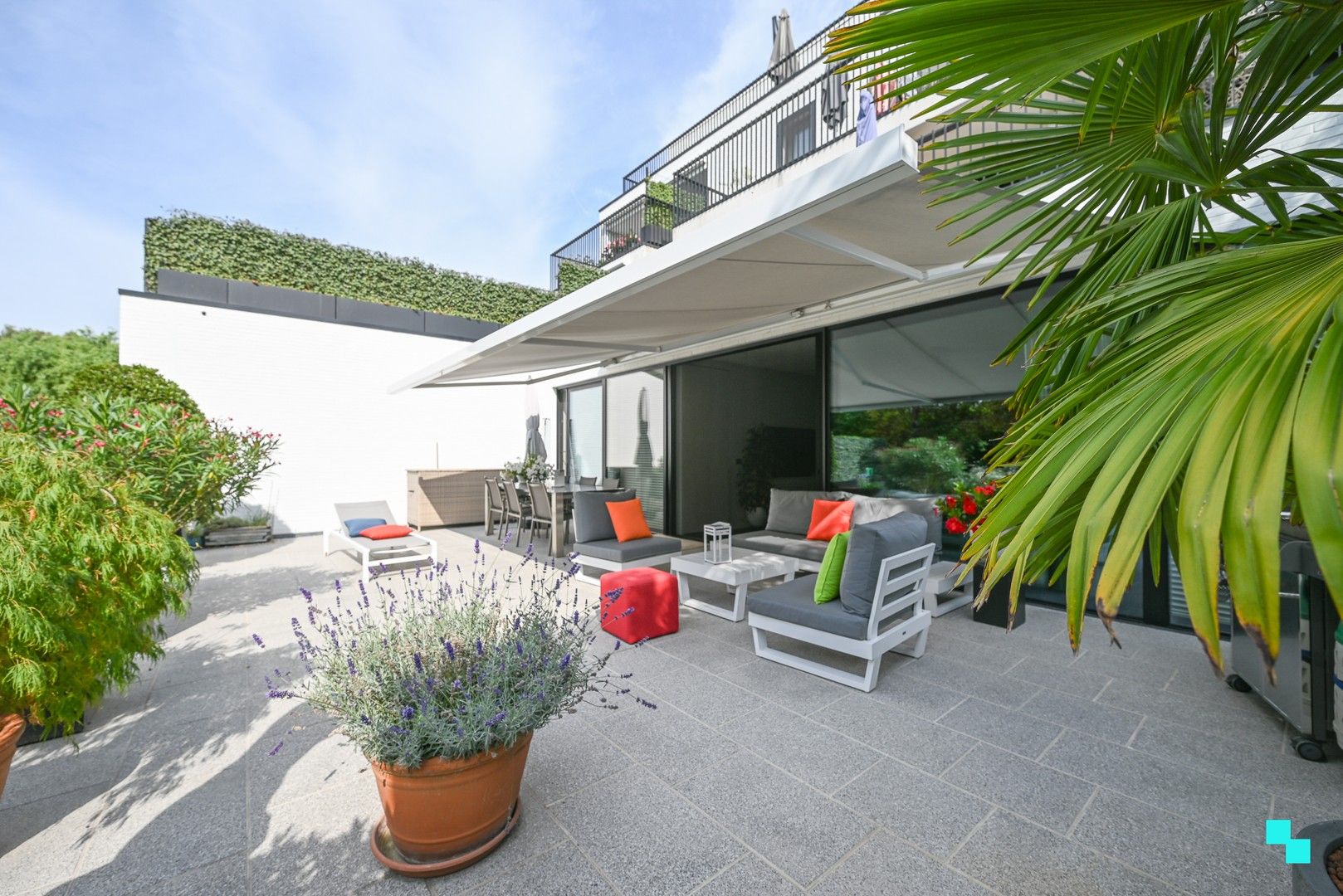 Uitzonderlijk hoogwaardig afgewerkt gelijkvloers appartement langs de Mandel foto 15