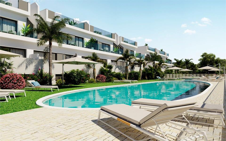Nieuwbouw residentie van halfvrijstaande villa's in Los Balcones foto 10