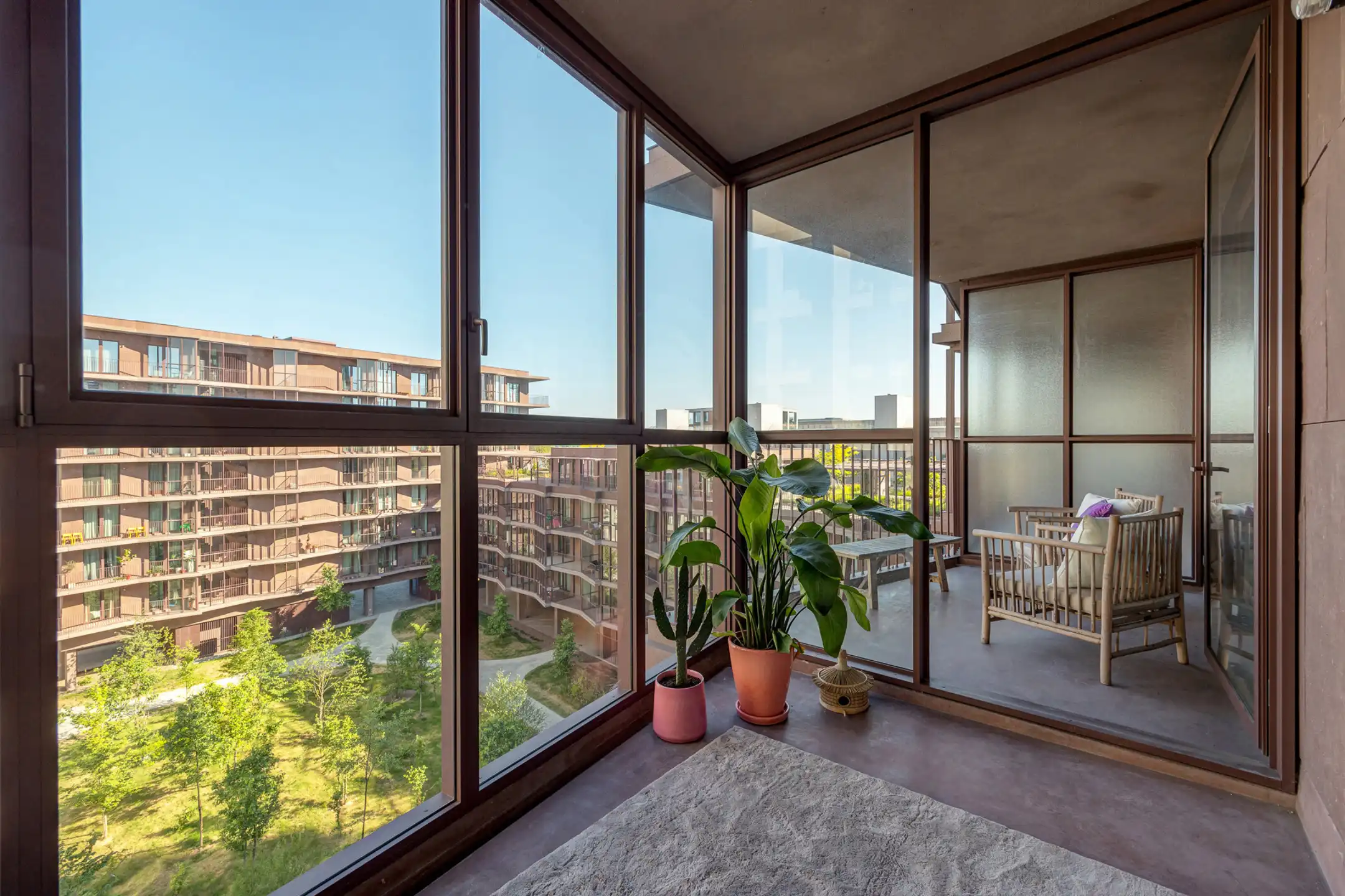 ANTWERPEN-ZUID - Eénslaapkamer appartement met magnifieke terrassen foto {{pictureIndex}}