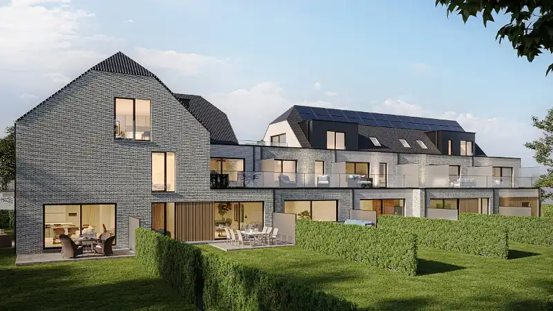 Penthouse nieuwbouw 141m² met terras 8m² op het westen foto 8