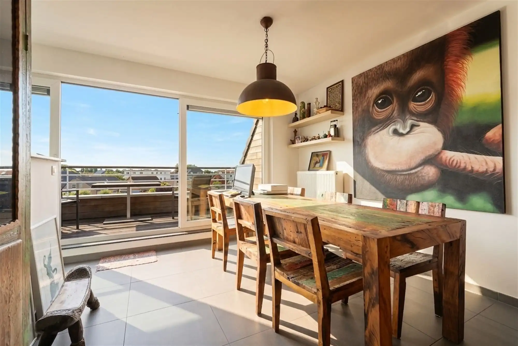 Ruim duplexappartement vlak bij zee foto 8