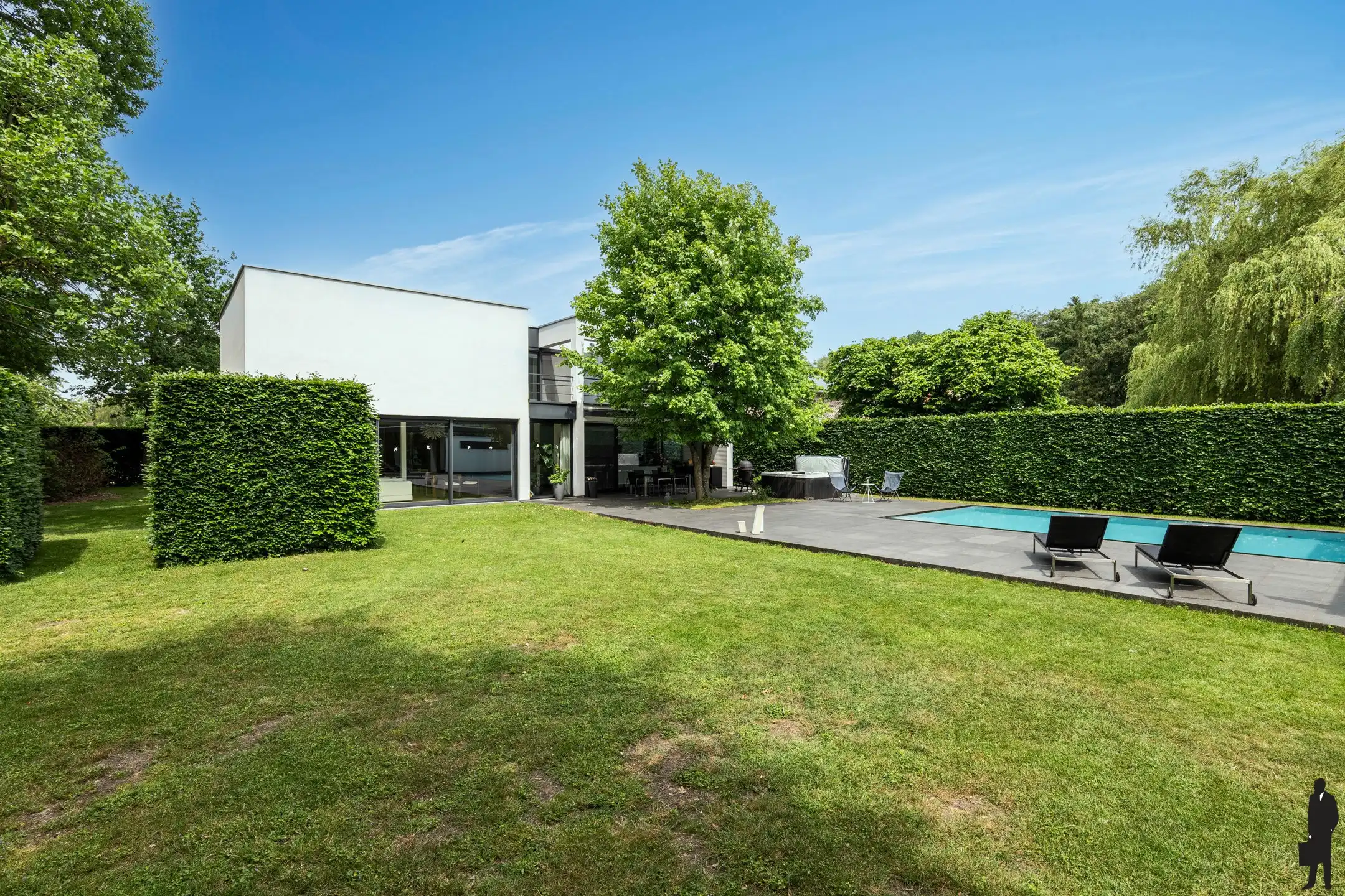Exclusieve villa met zwembad op een uitzonderlijk perceel te Malle foto 48