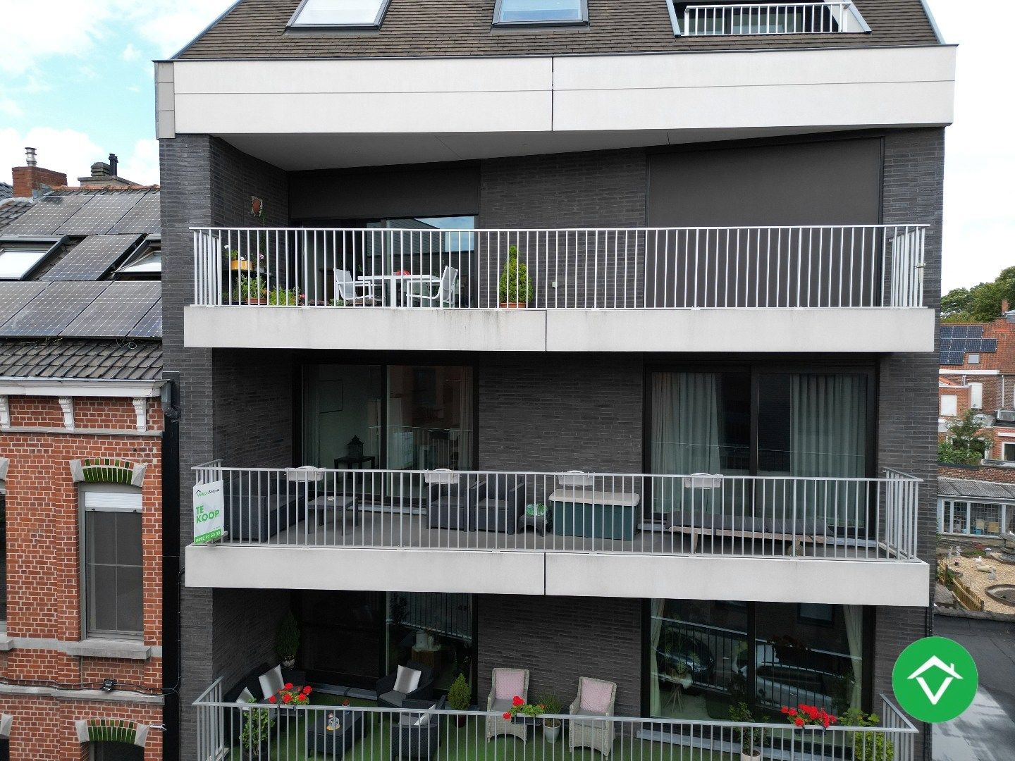Appartement met twee slaapkamers, garage en twee terrassen te Roeselare foto 26