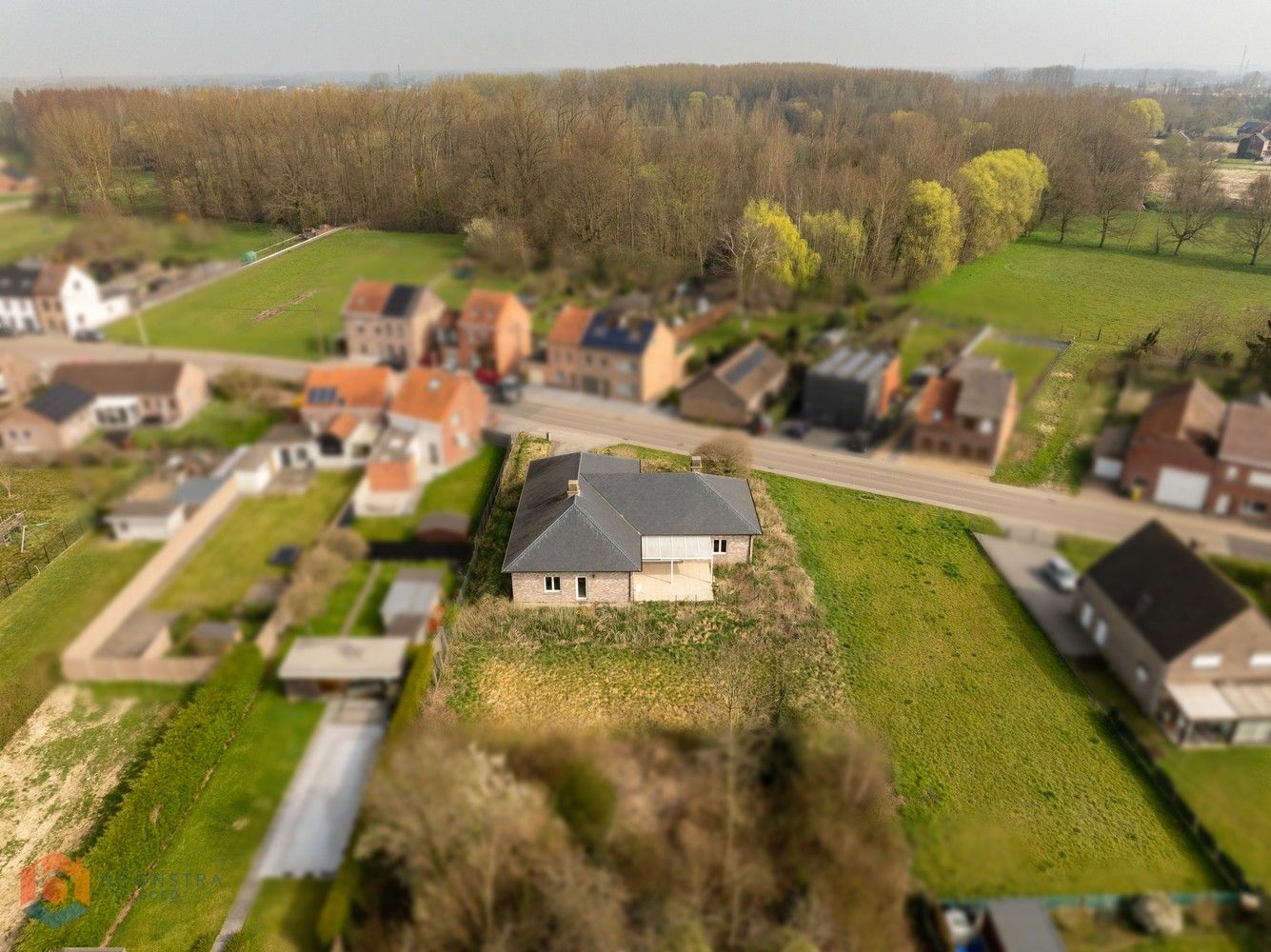 Gelijkvloerse villa met 3 slpkrs op 1335m² te Tildonk foto 24