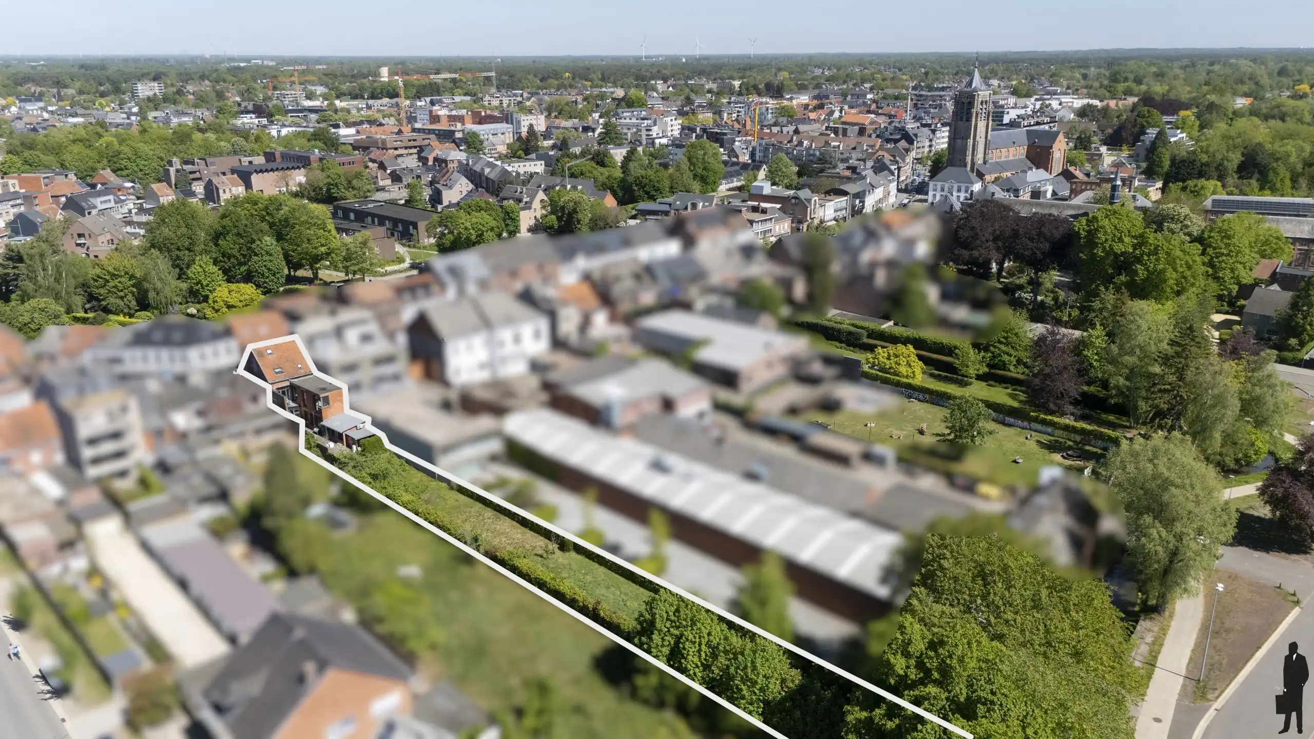 Zonnige stadswoning met riante tuin - 3 à 5 slpk., 5 étages foto 29