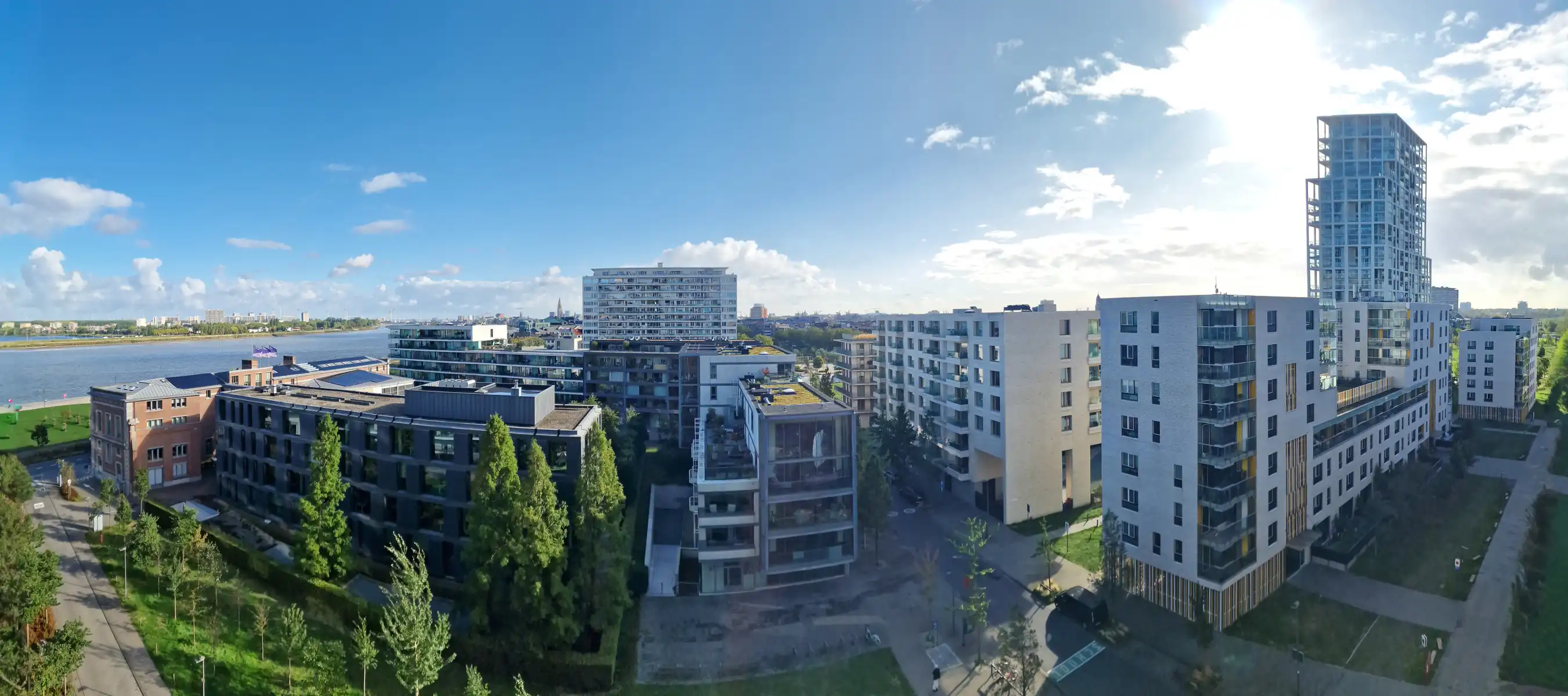 Ongemeubeld 1 slaapkamer appt. met zicht op de Schelde foto 6