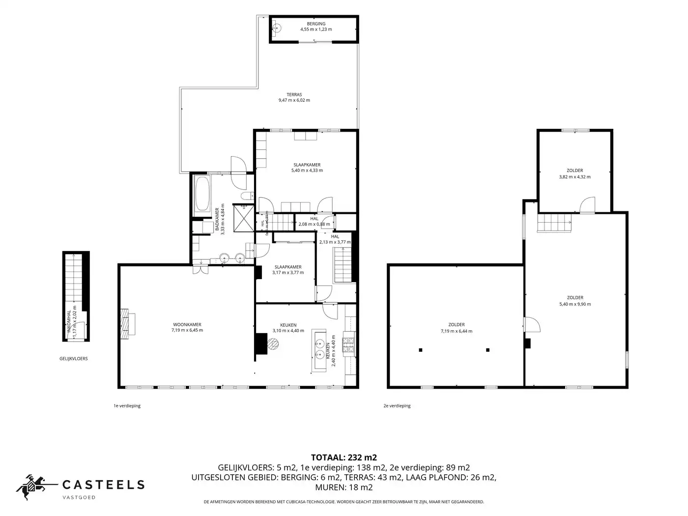 Ruime duplex met terras van 43 m² in hartje Brugge foto 29