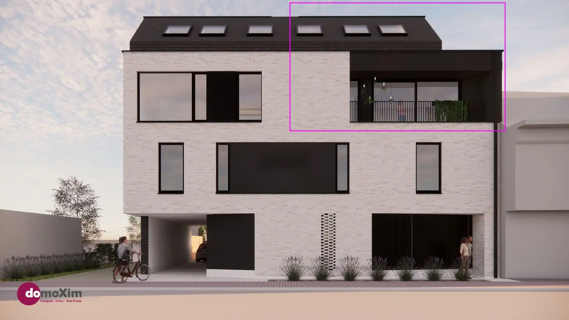 Ruime, lichtrijke duplex met zonneterras in Sidelake Five foto {{pictureIndex}}