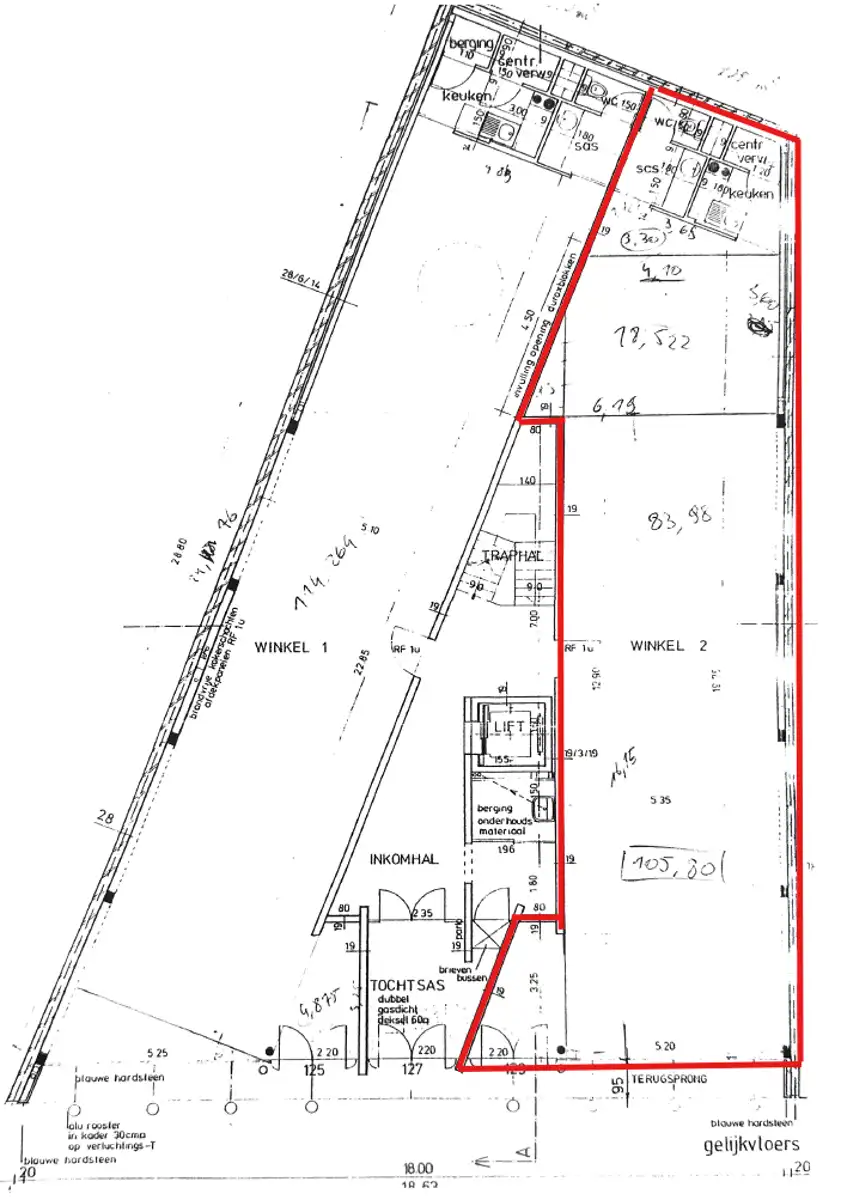 Winkelruimte 105 m² te huur Herentalsebaan Deurne foto 10
