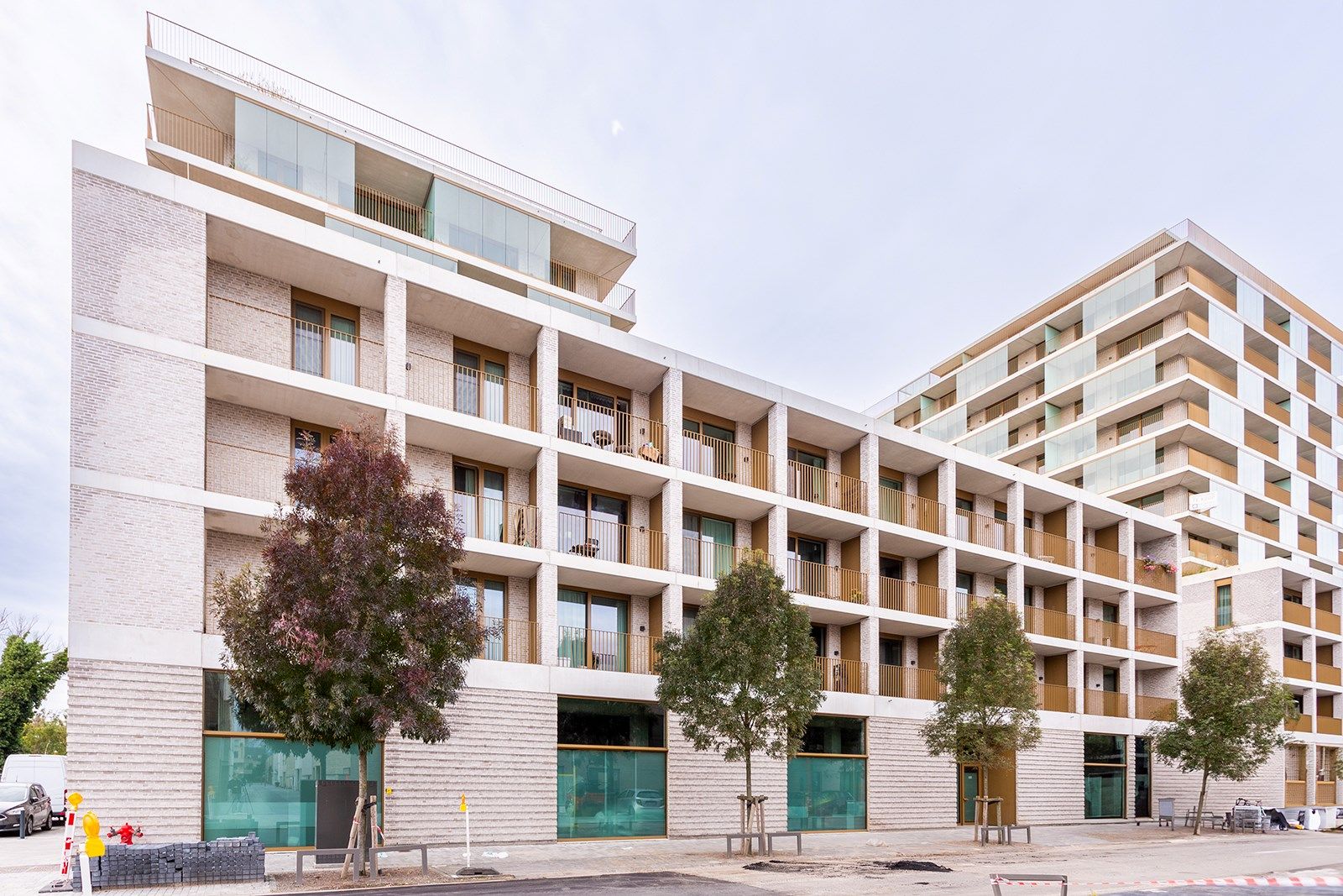 Nieuwbouw appartement op de 2de verdieping met lift foto 1