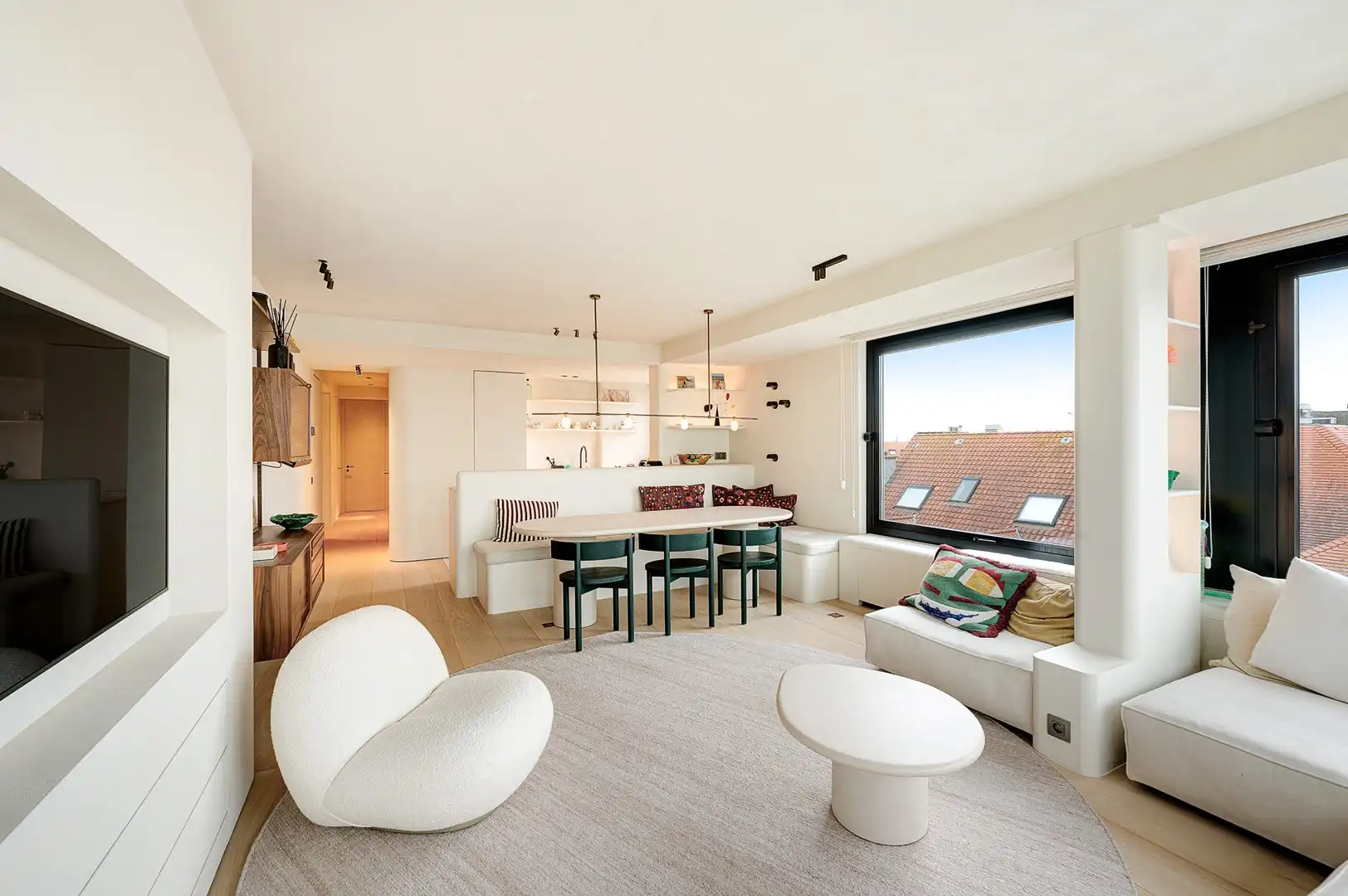 Luxueus hoekappartement met zeezicht op het Rubensplein. foto 9