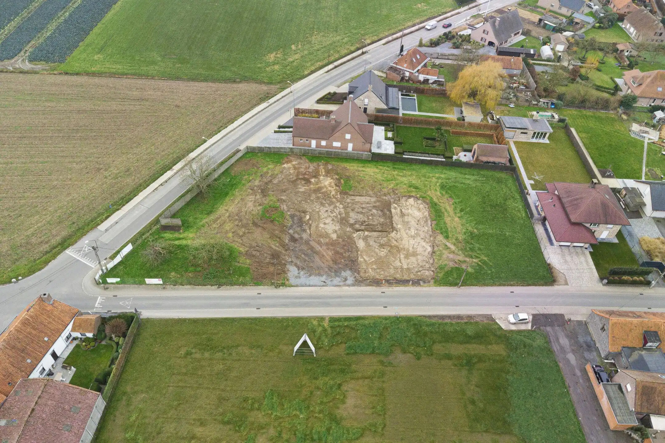 Landelijk wonen op dit perceel bouwgrond in Izegem foto 2