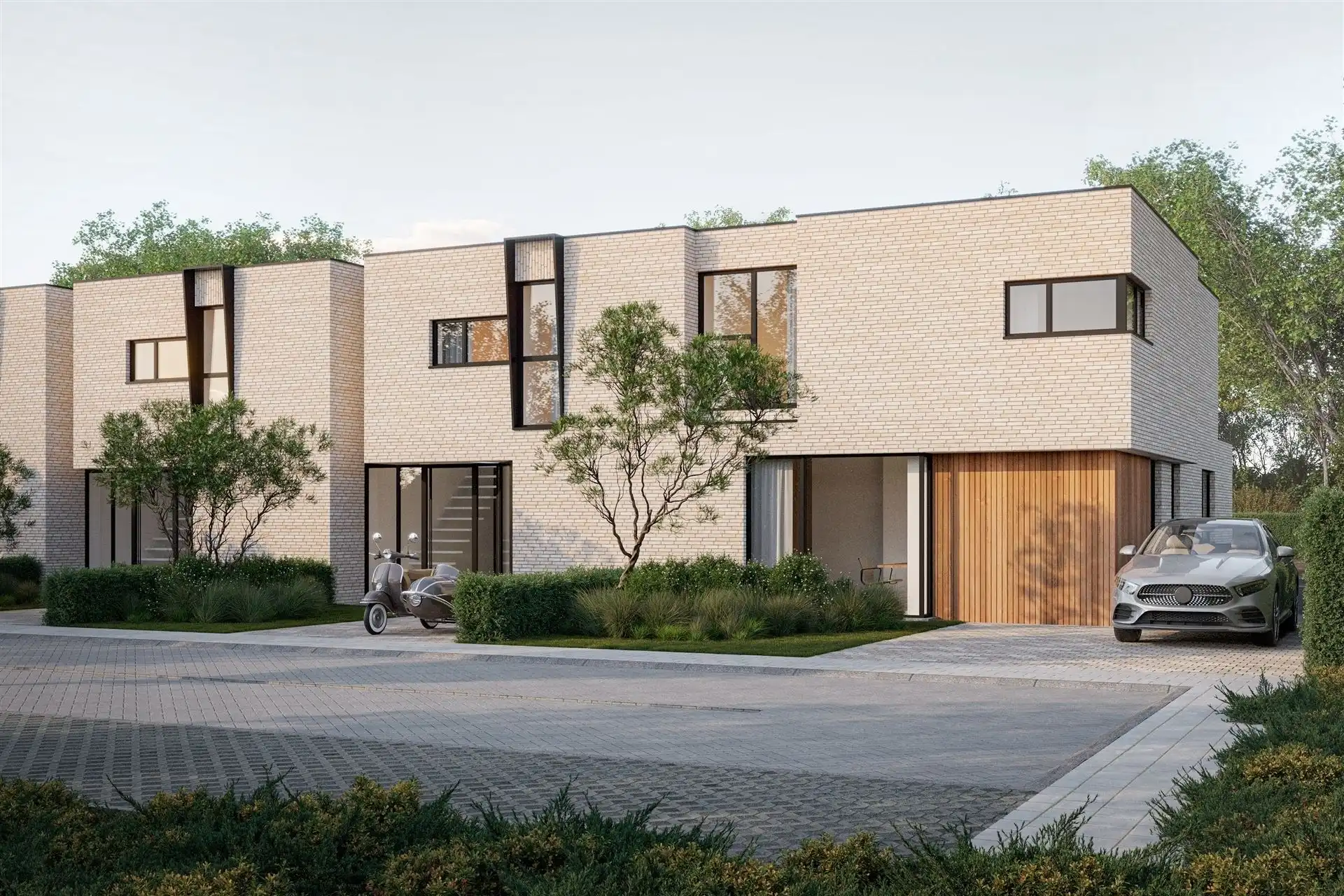 Halfopen nieuwbouw met mog. 4 slpk in een doodlopende straat foto 22