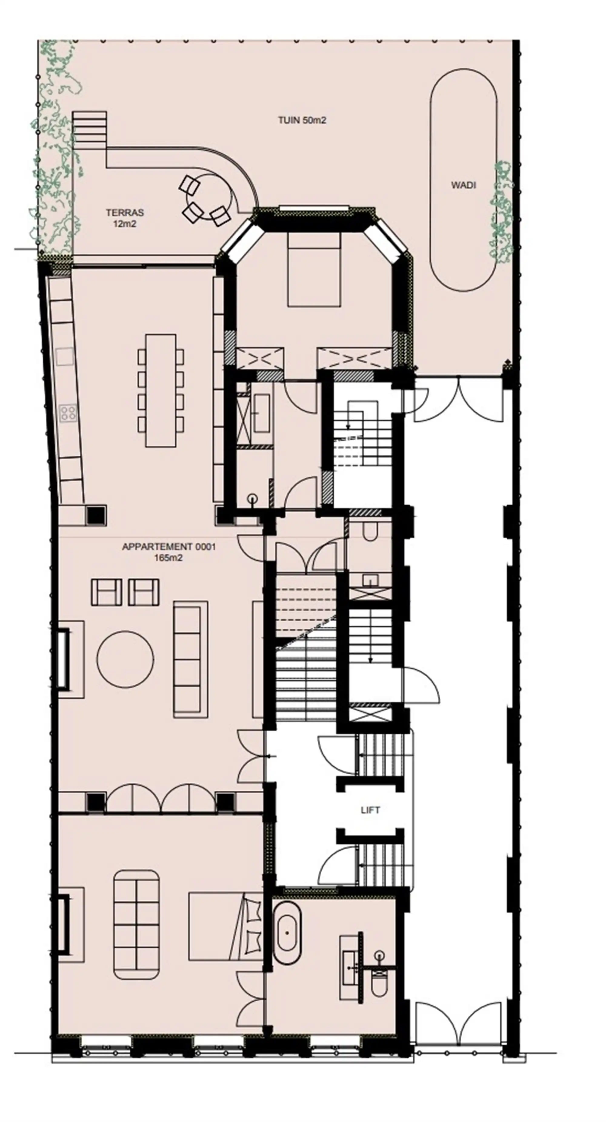 Luxe loft - 2 slpk - Terras - Tuin - B1 foto 4