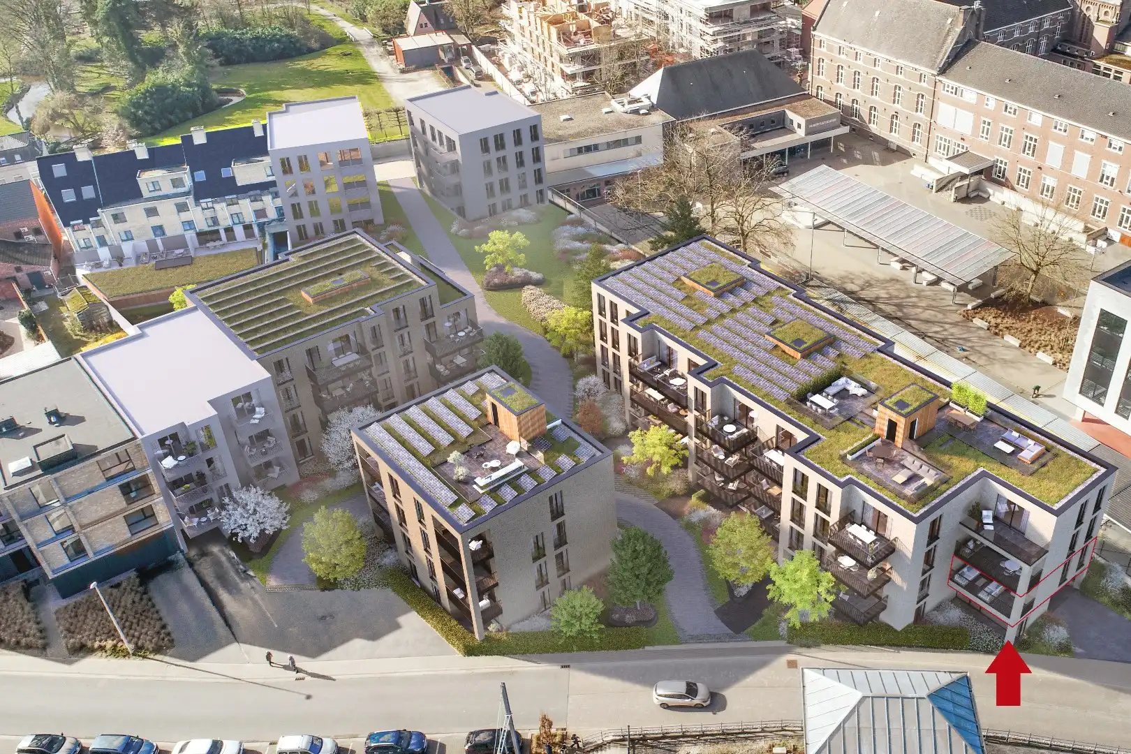 Drieslaapkamerappartement te koop in het hartje van Pelt! foto {{pictureIndex}}