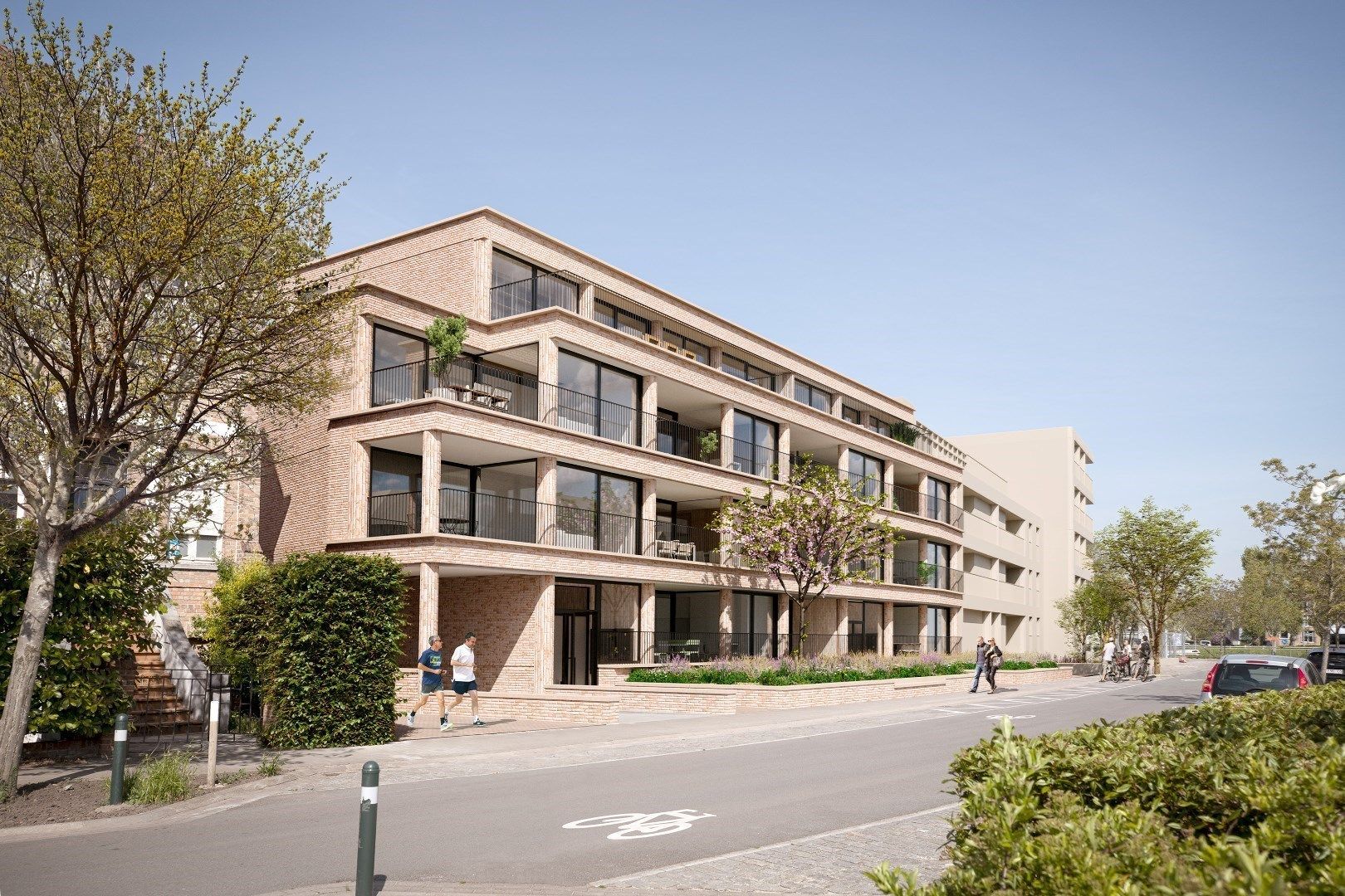 Nieuwbouwappartement met 3 slaapkamers te Kristus-Koning (Brugge) foto 3