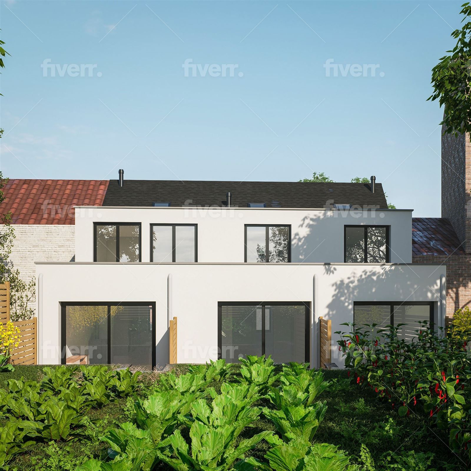 Renovatieproject met vergunning en plannen voor 3 woningen te Roosdaal foto 14