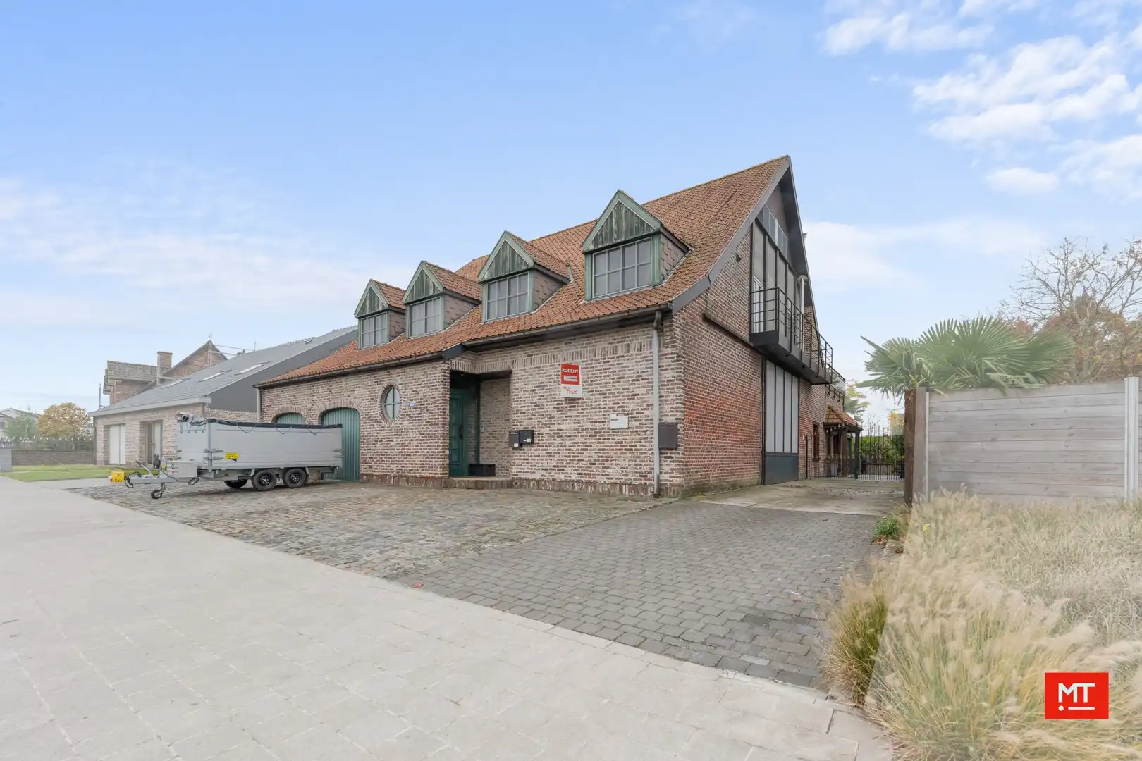 Magazijn (130 m²) en bureelruimte te koop in Dadizele foto 27