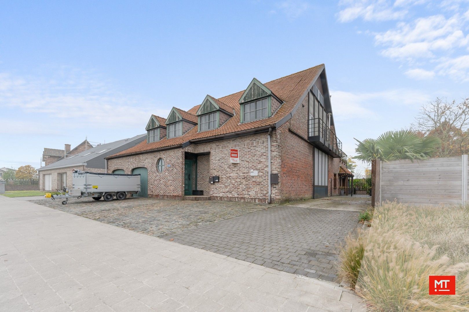 Magazijn (130 m²) en bureelruimte te koop in Dadizele foto 27