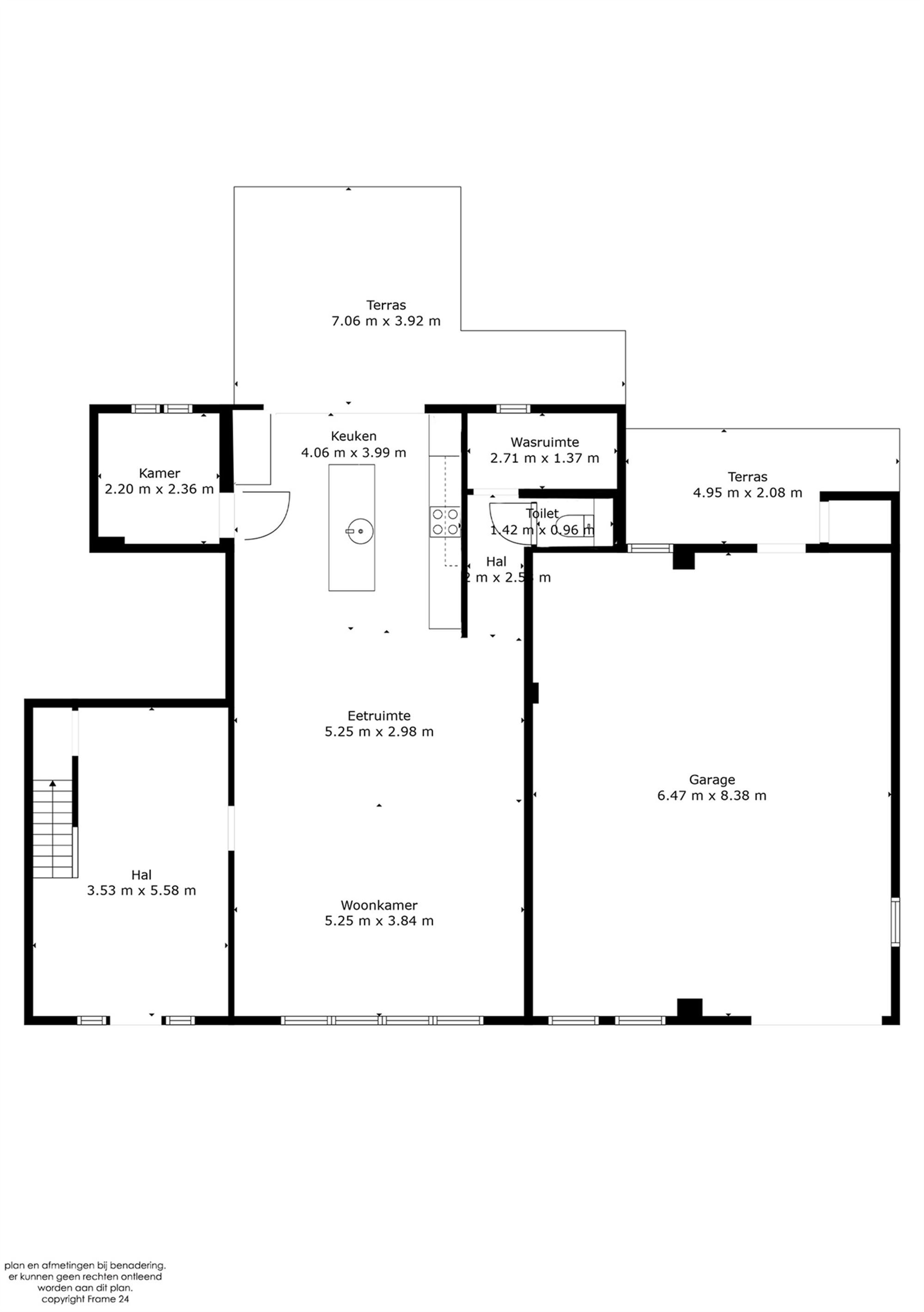 Perfect instapklare woning met uitzonderlijk uitzicht op achterliggende velden foto 18