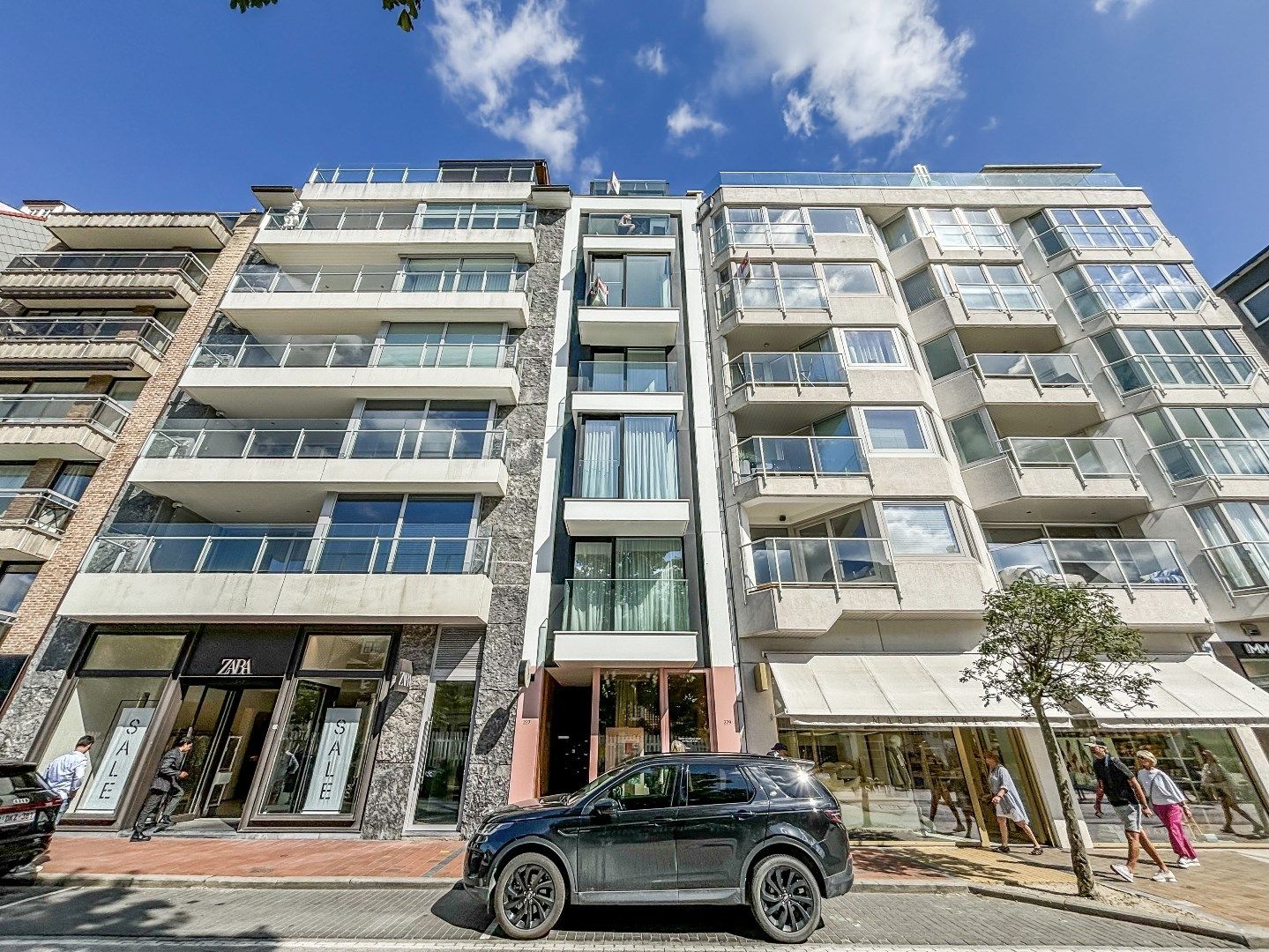 Zeer recent appartement met 1 slaapkamer gelegen op de Kustlaan met prachtig zicht over de villa's van het Zoute. foto 14