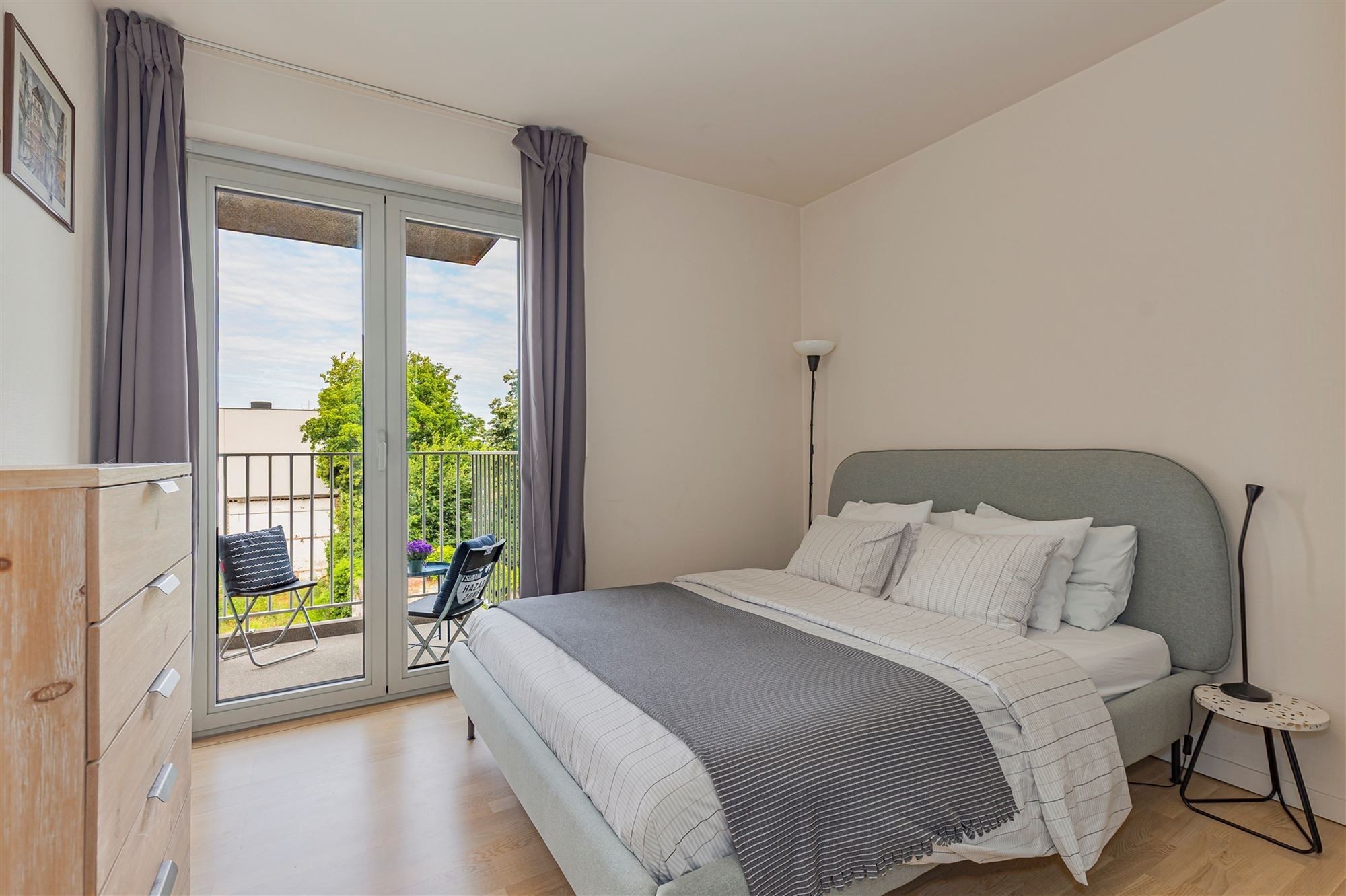 Perfect instapklaar en ruim 1 slaapkamer appartement op de Belgiëlei foto 16