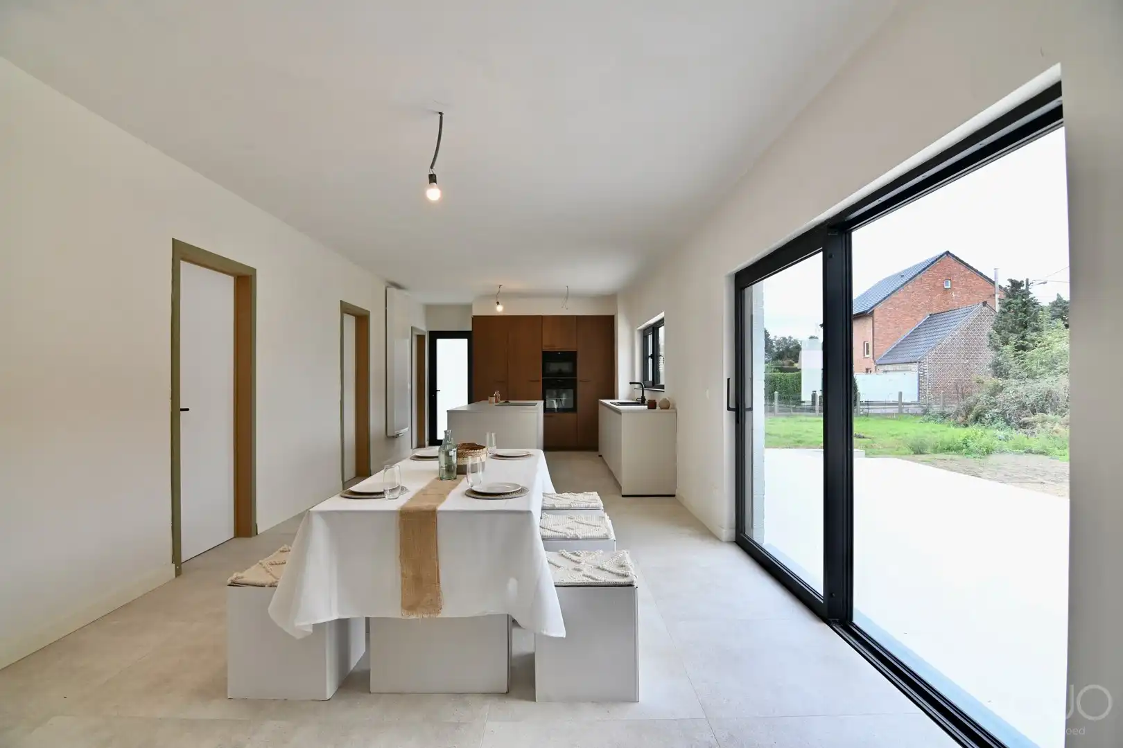 Volledig vernieuwde gelijkvloerse open bebouwing met uitbreidingsmogelijkheden op de eerste verdieping foto 8