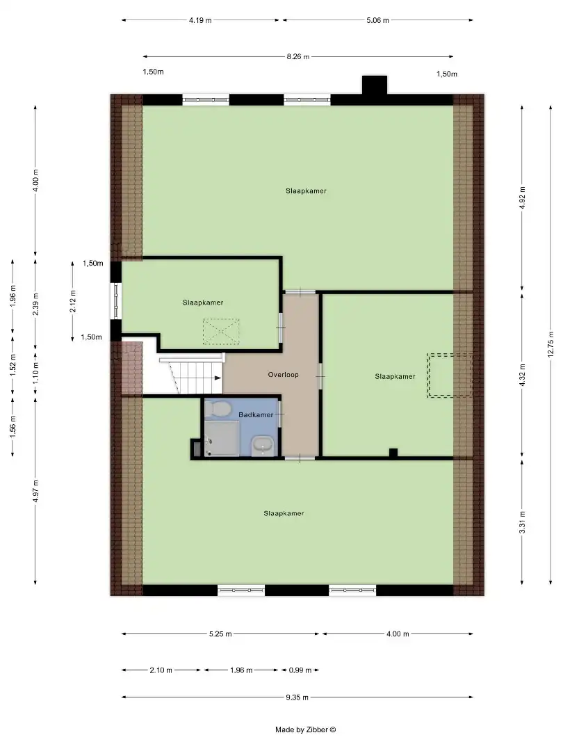 Villa met bureau,  5 slaapkamers, 2 badkamers en ruime tuin in Bierbeek! - EPC 172 kWh/m² - bewoonbare opp. 242 m² foto 34