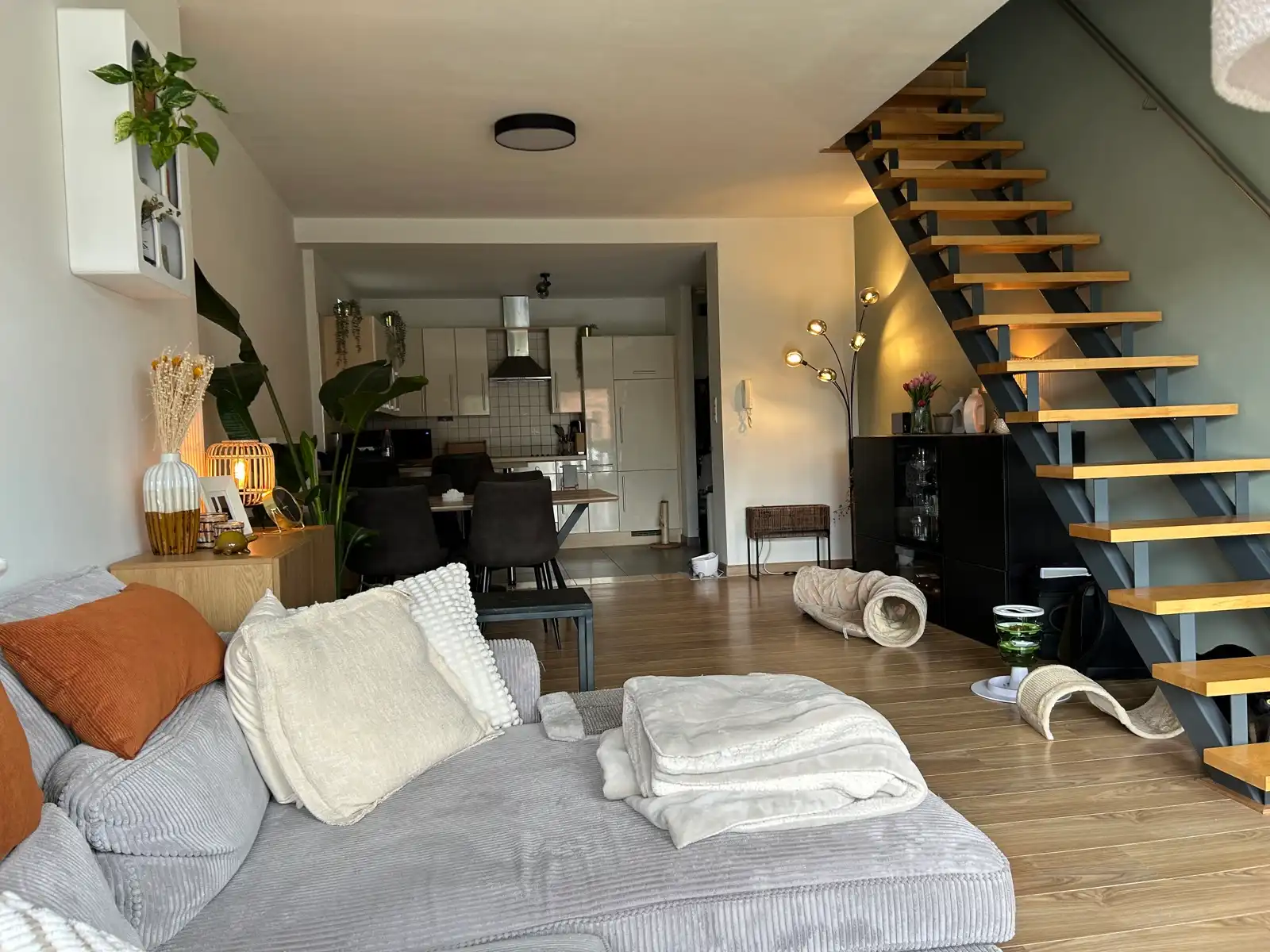 Tof duplex appartement met twee slaapkamers en terras foto 3