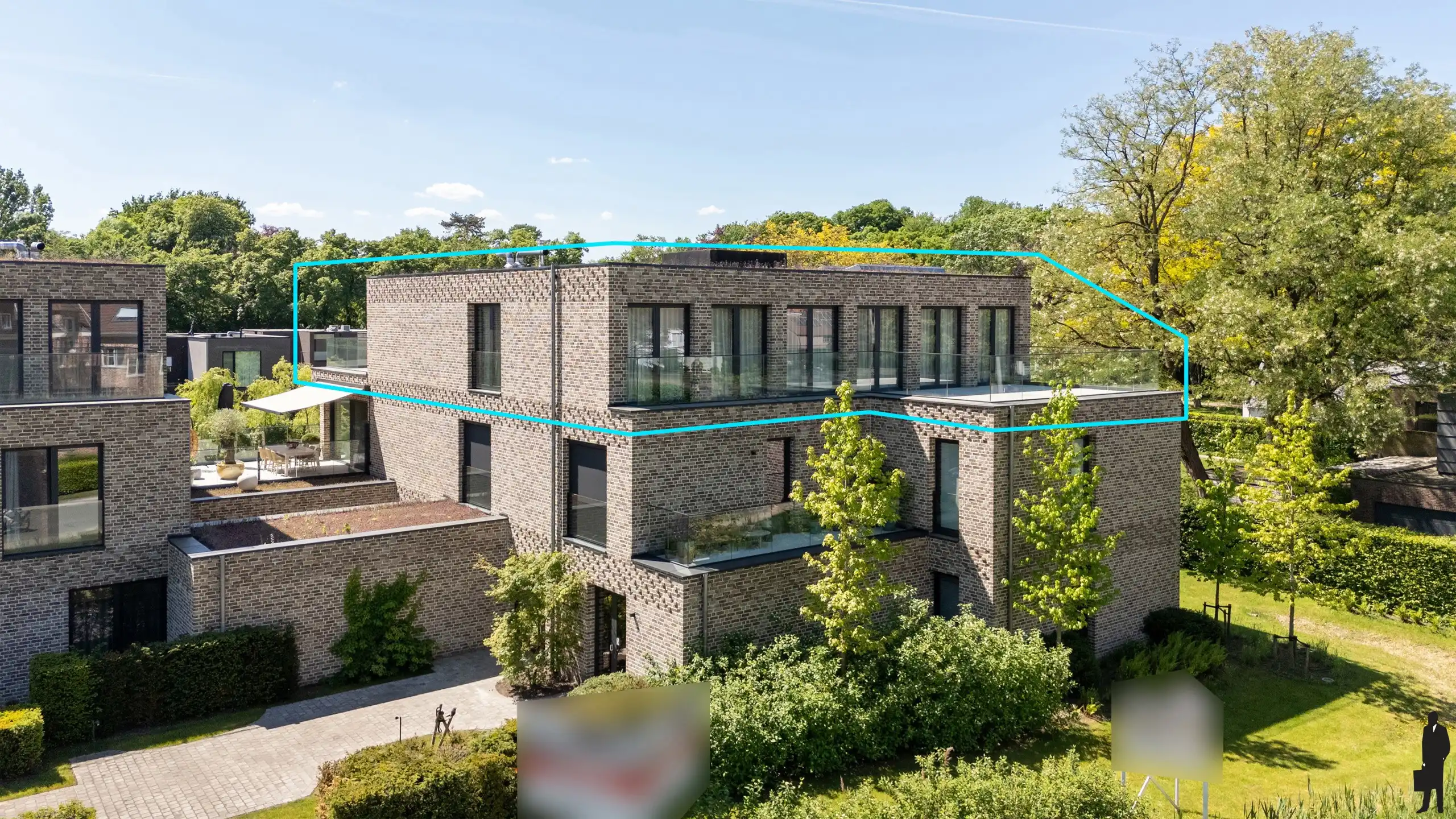 Residentie Mercuur: Penthouse van 237m² + 100m² aan terrassen foto 32