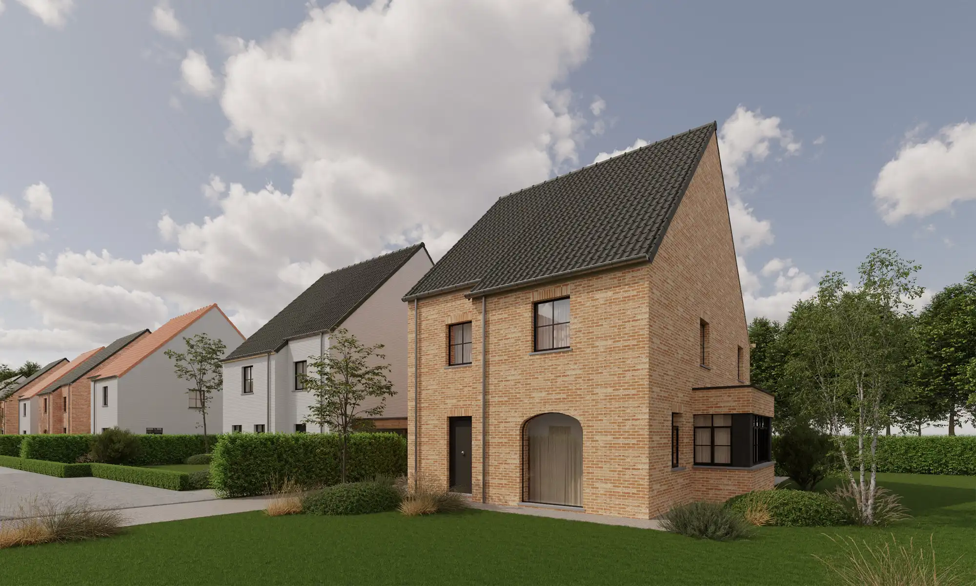 Rustig gelegen verkaveling vlakbij het centrum van Gistel. foto 8