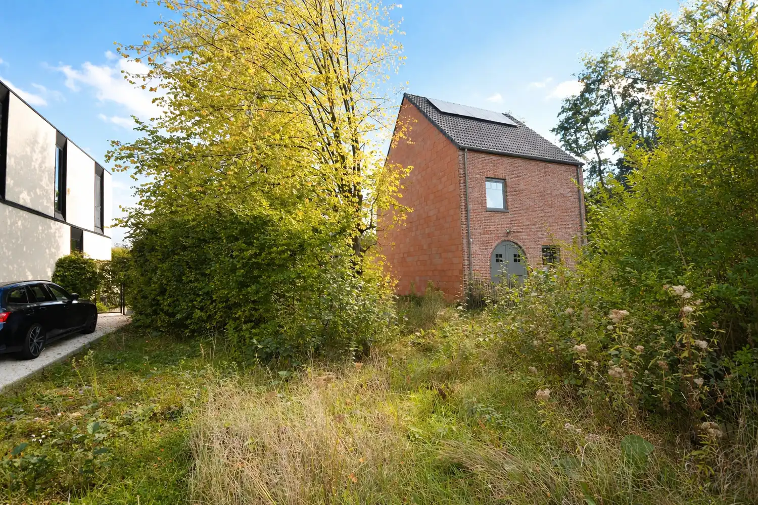 BOUWGROND (688 m²) VOOR H.O.B. OP TOPLOCATIE TE OELEGEM! foto {{pictureIndex}}