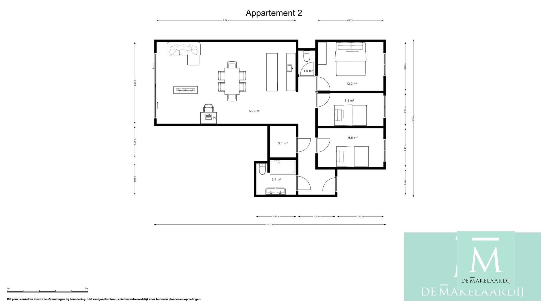 Nieuwbouw appartement (Bijne Energie Neutraal) op een toplocatie in Mechelen foto 20