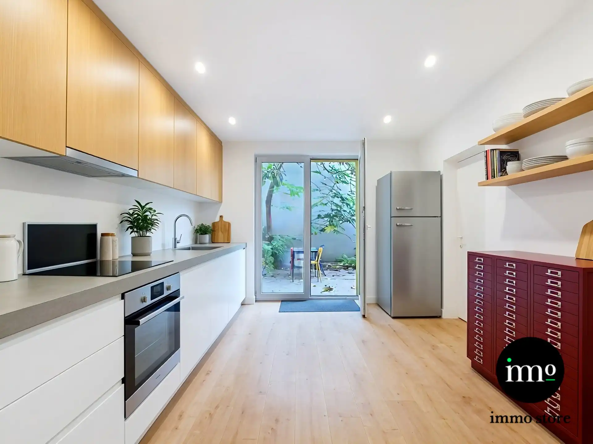 Instapklare Brusselse woning met bureau of appartement foto 28