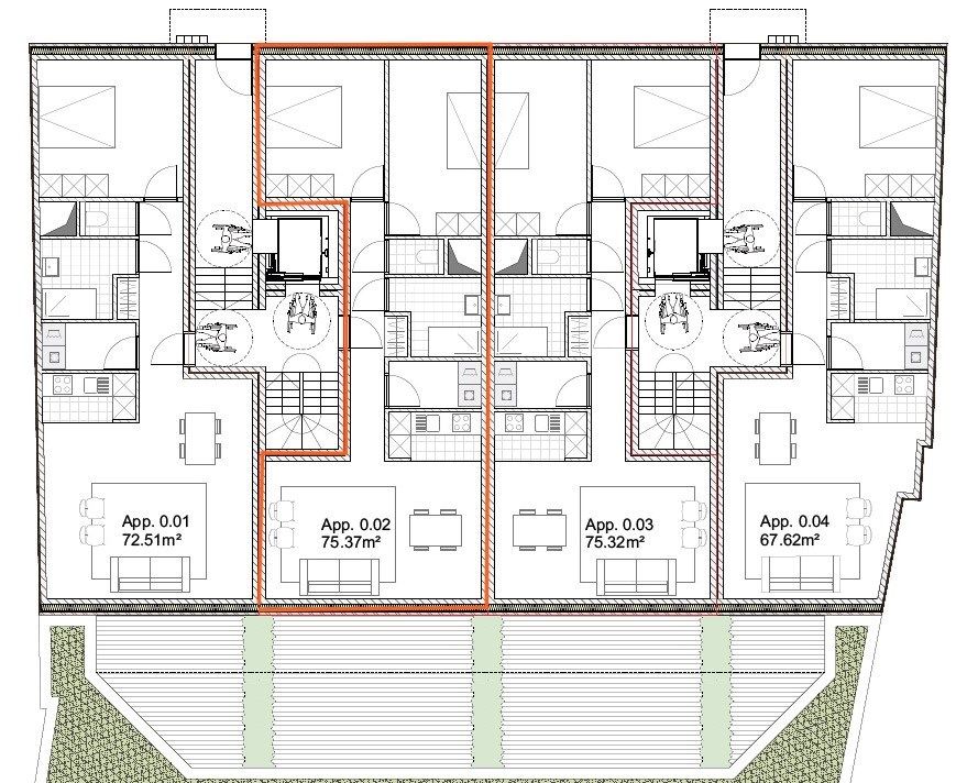 Energiezuinig nieuwbouwappartement met twee slaapkamers in Lokeren foto 3