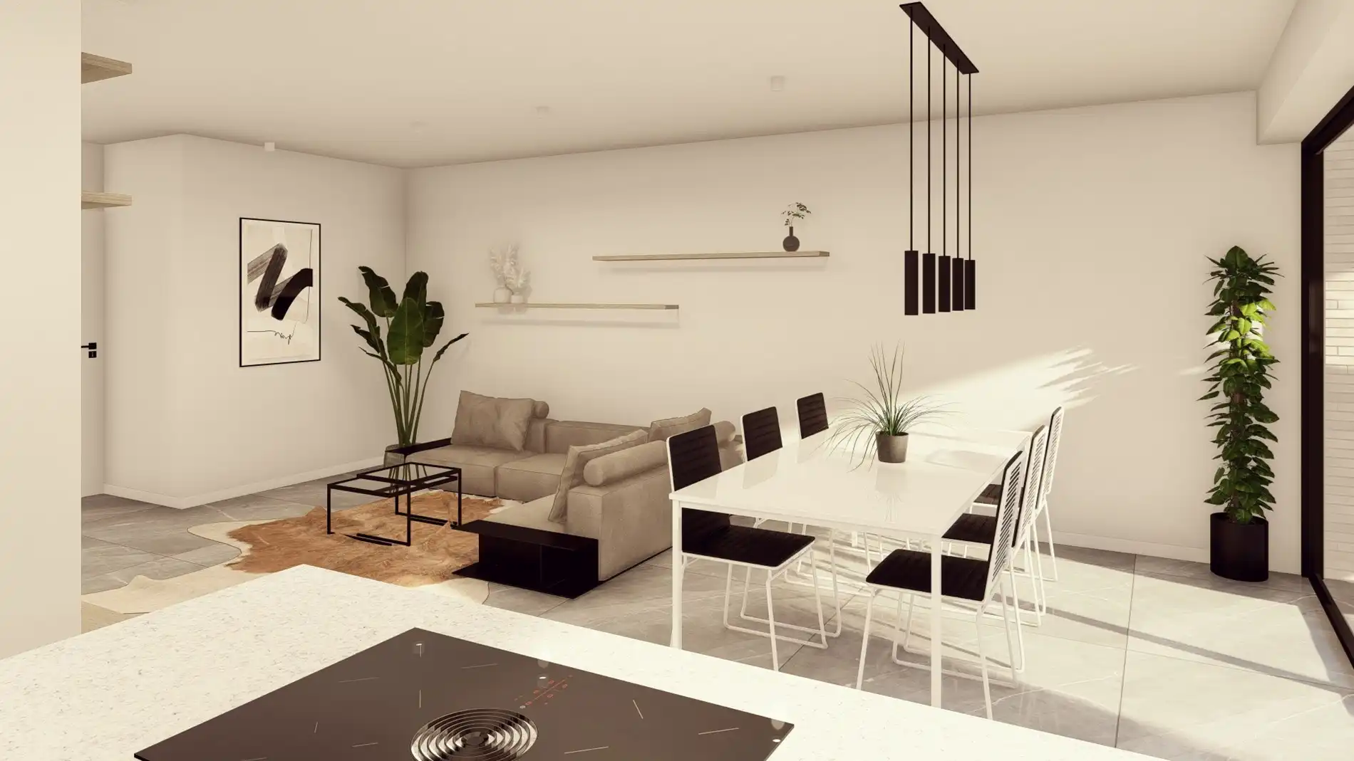 Stijlvol nieuwbouw gelijkvloersappartement met 2 slaapkamers en privé tuin foto 21