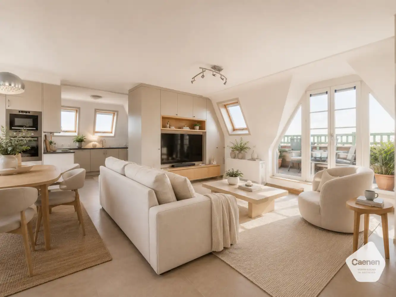Fantastische penthouse met 3 slaapkamers en mooi, open zicht foto {{pictureIndex}}
