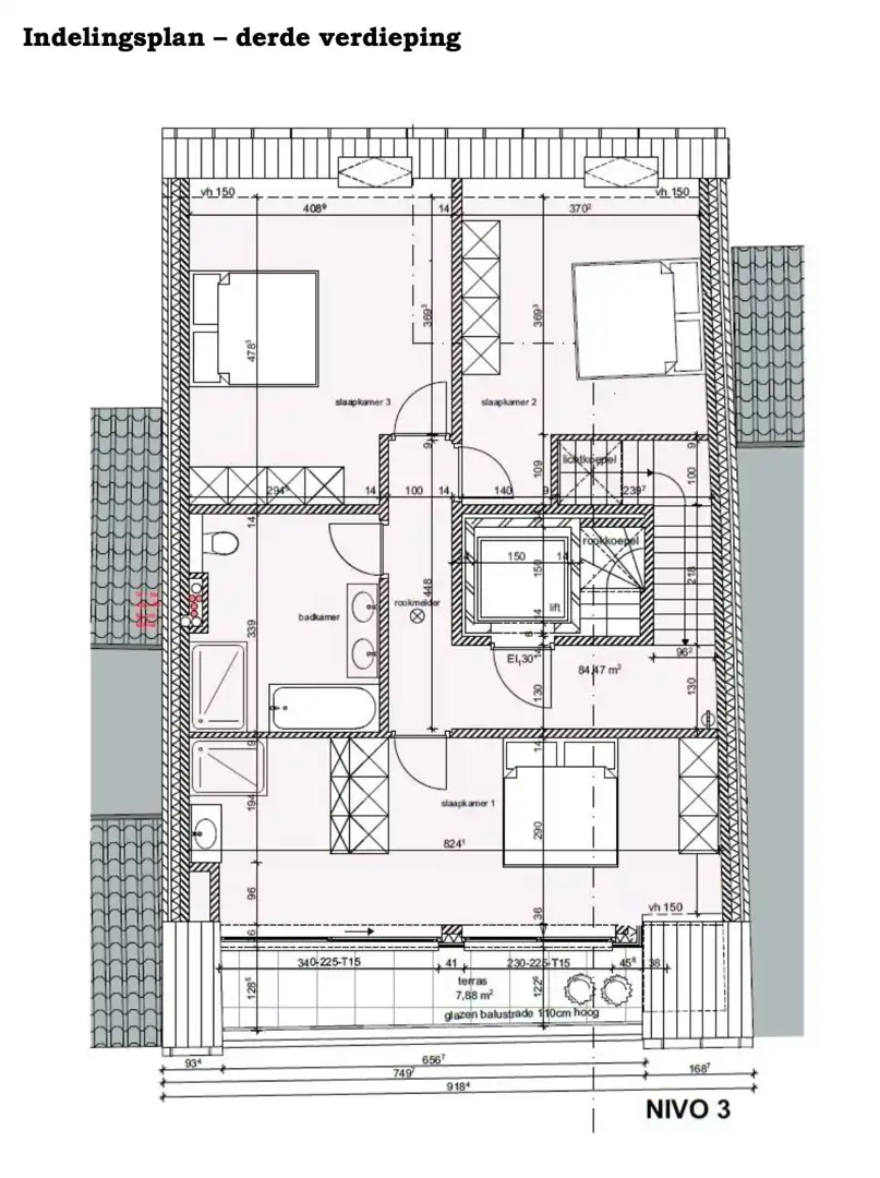 Exclusief appartement van 164,88 m2 met 2 terrassen in centrum Maaseik foto 54