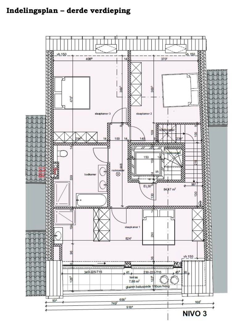 Exclusief appartement van 164,88 m2 met 2 terrassen in centrum Maaseik foto 54