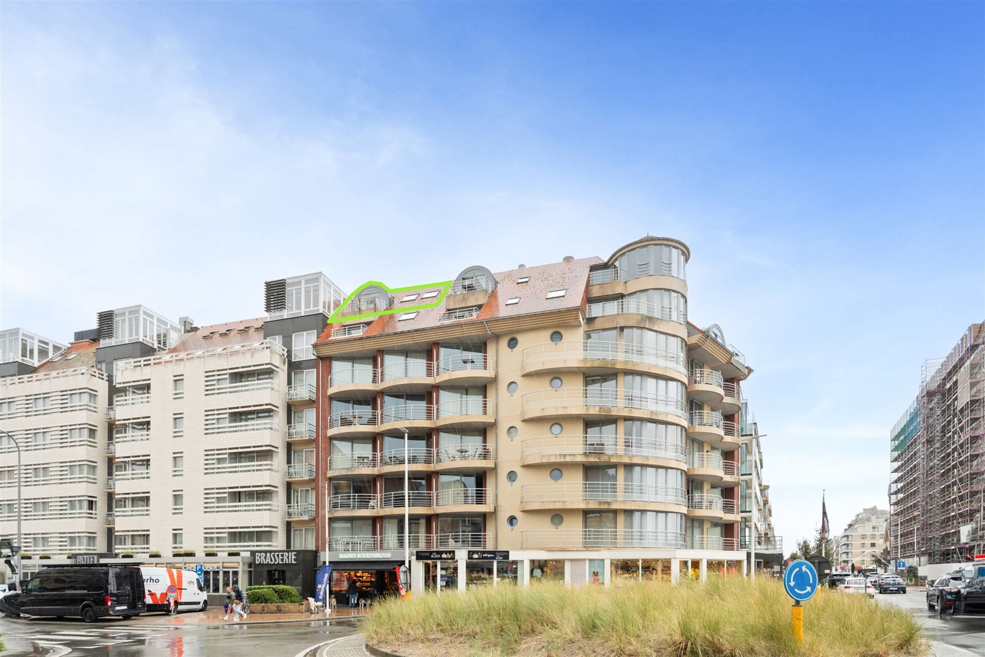 Uniek appartement op de 7e verdieping met terras en zeezicht foto 17
