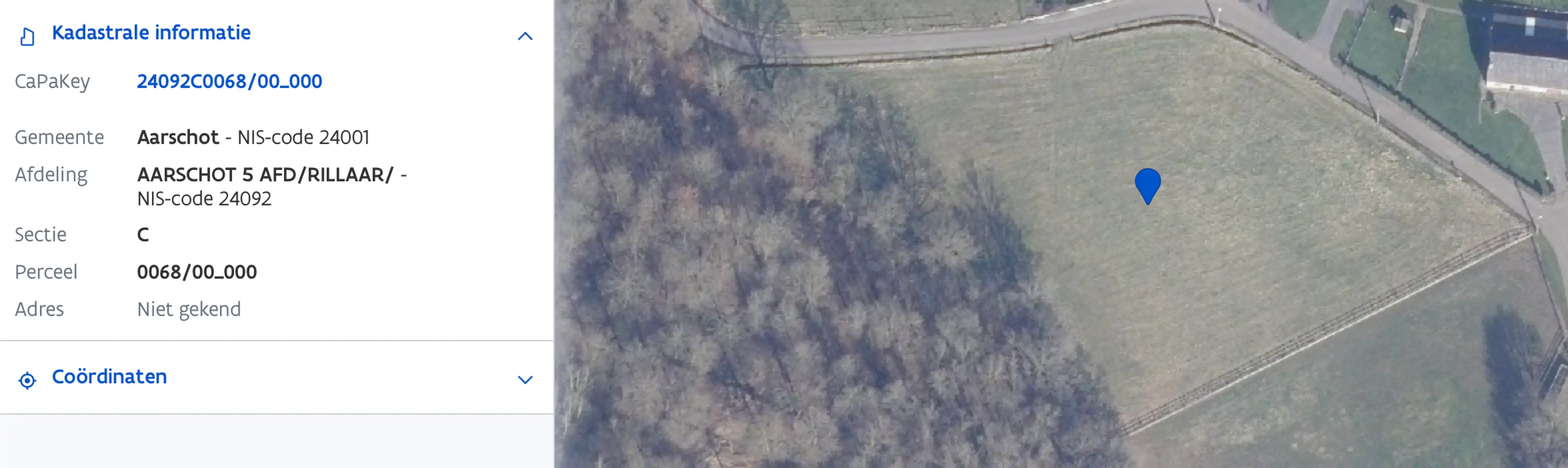 Uitzonderlijk gelegen landbouwperceel van 65a foto 2