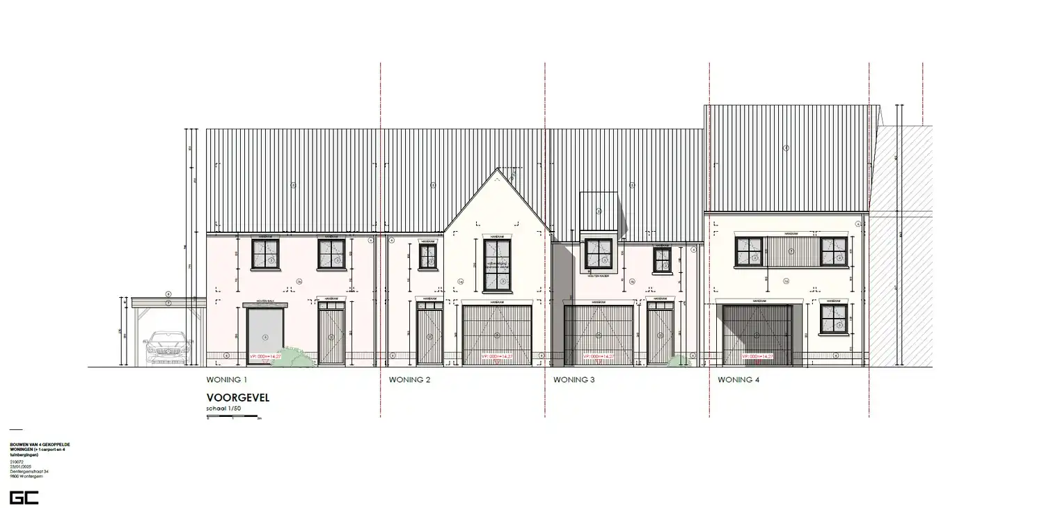 NIEUWBOUW : Dentergemstraat 34 (Lot 1) - 9800 Deinze (Wontergem) foto 4