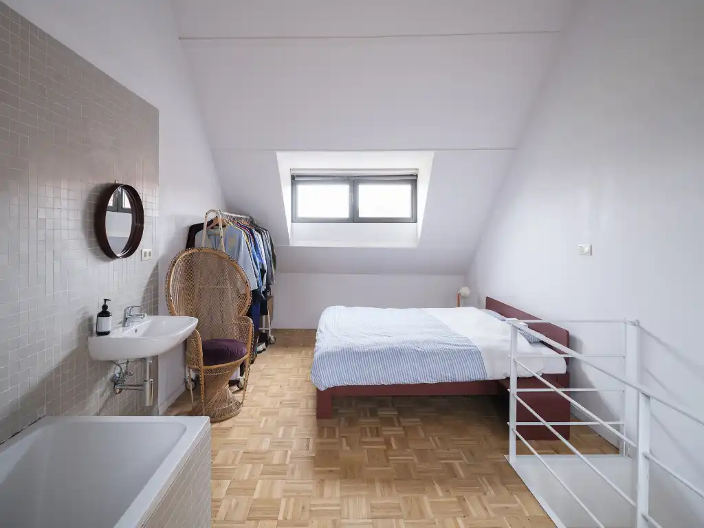 Stijlvolle woning met 3 slaapkamers en parkzicht in de Muide foto 15