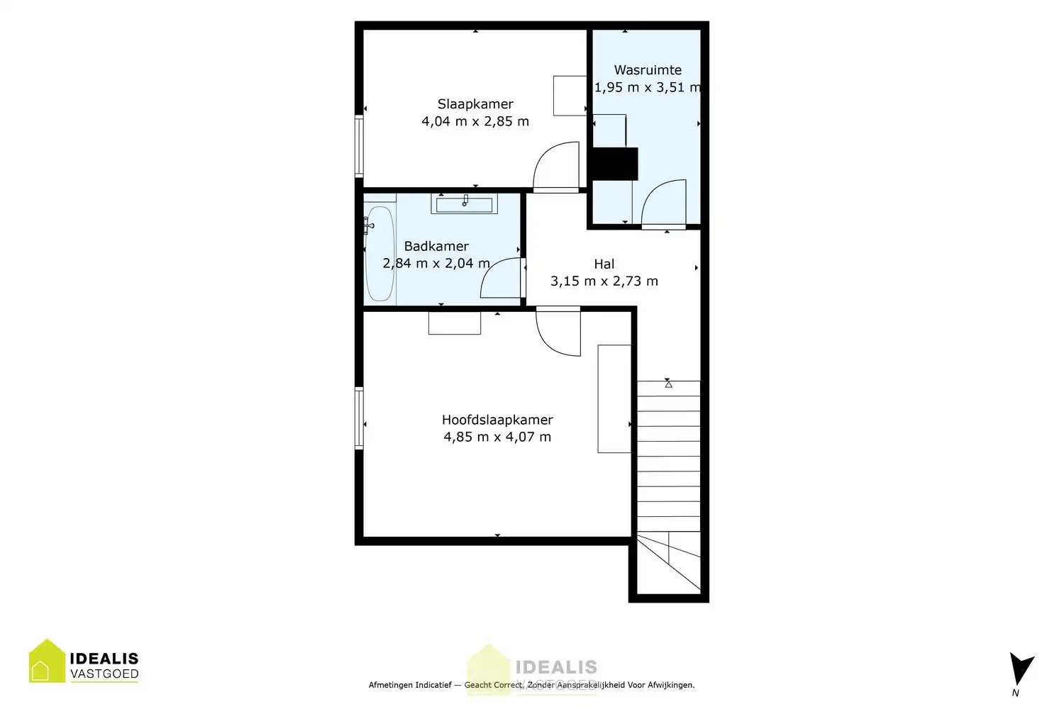 IDEALIS VASTGOED – DUPLEX APPARTEMENT GELEGEN OP UITERST CENTRALE LOCATIE TE HECHTEL-EKSEL. foto 21