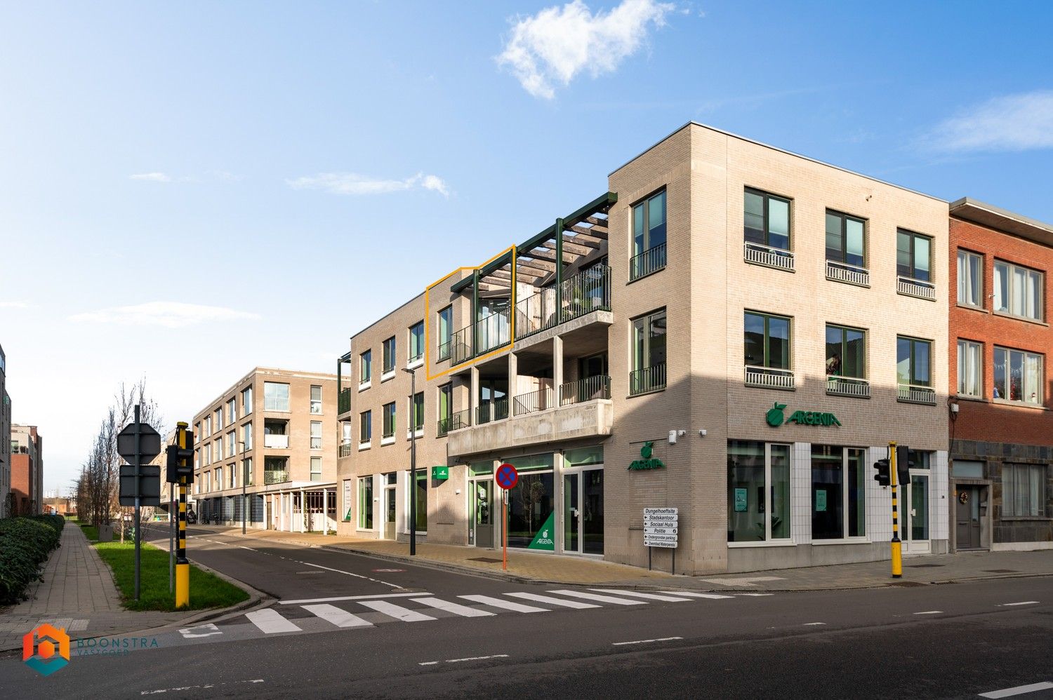 Recent app. met 1 slpkr en garage te Lier foto {{pictureIndex}}