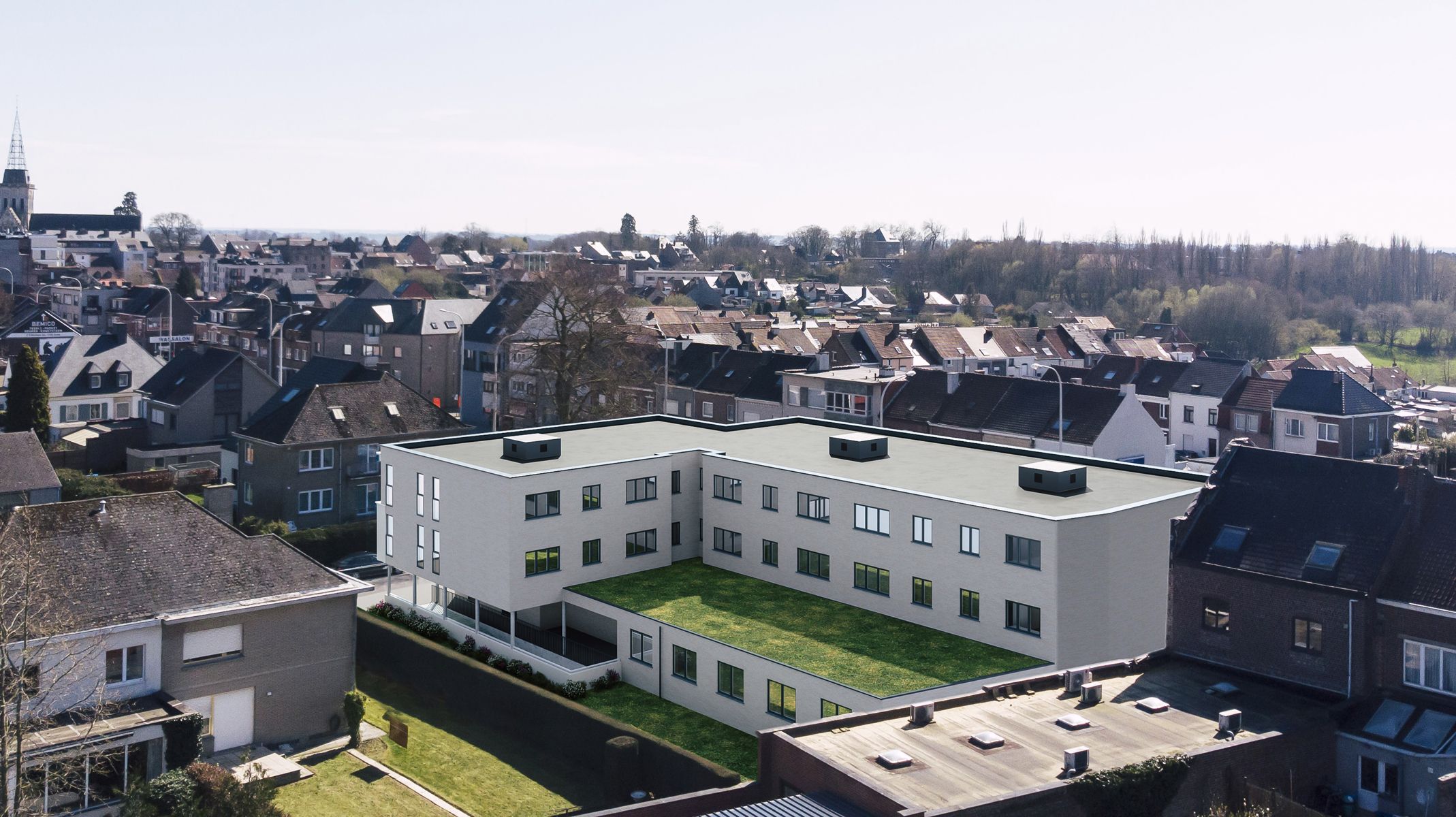 Nieuwbouwproject met 14 appartementen, handelsruimte,... foto 5