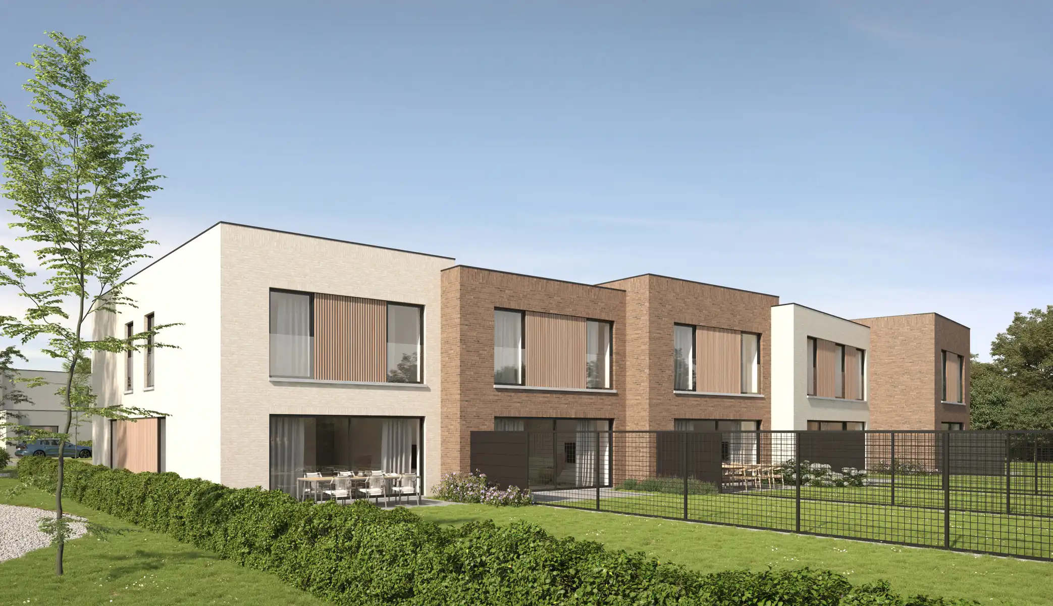 Hedendaagse woningen in Oostakker foto {{pictureIndex}}