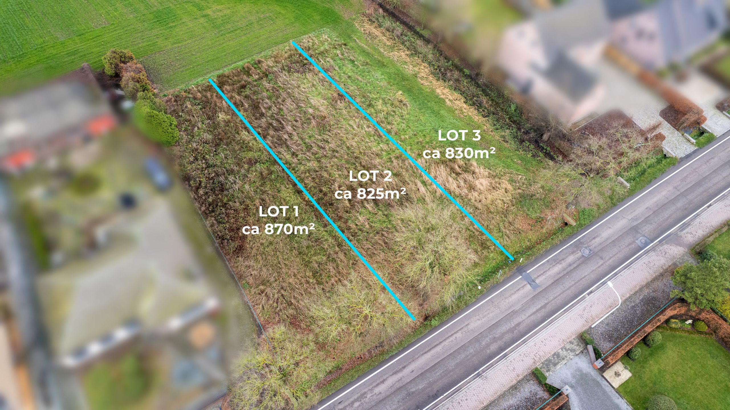 Bouwgrond voor open bebouwing – ca. 830 m² foto 7