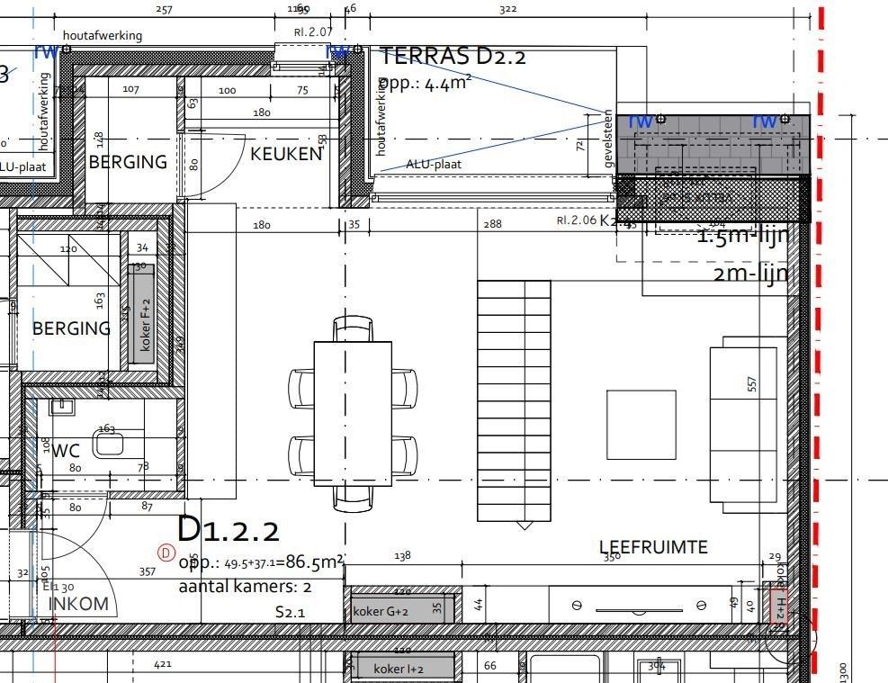 Duplex appartement met 2 slaapkamers met kelder en parkeerplaats foto 11